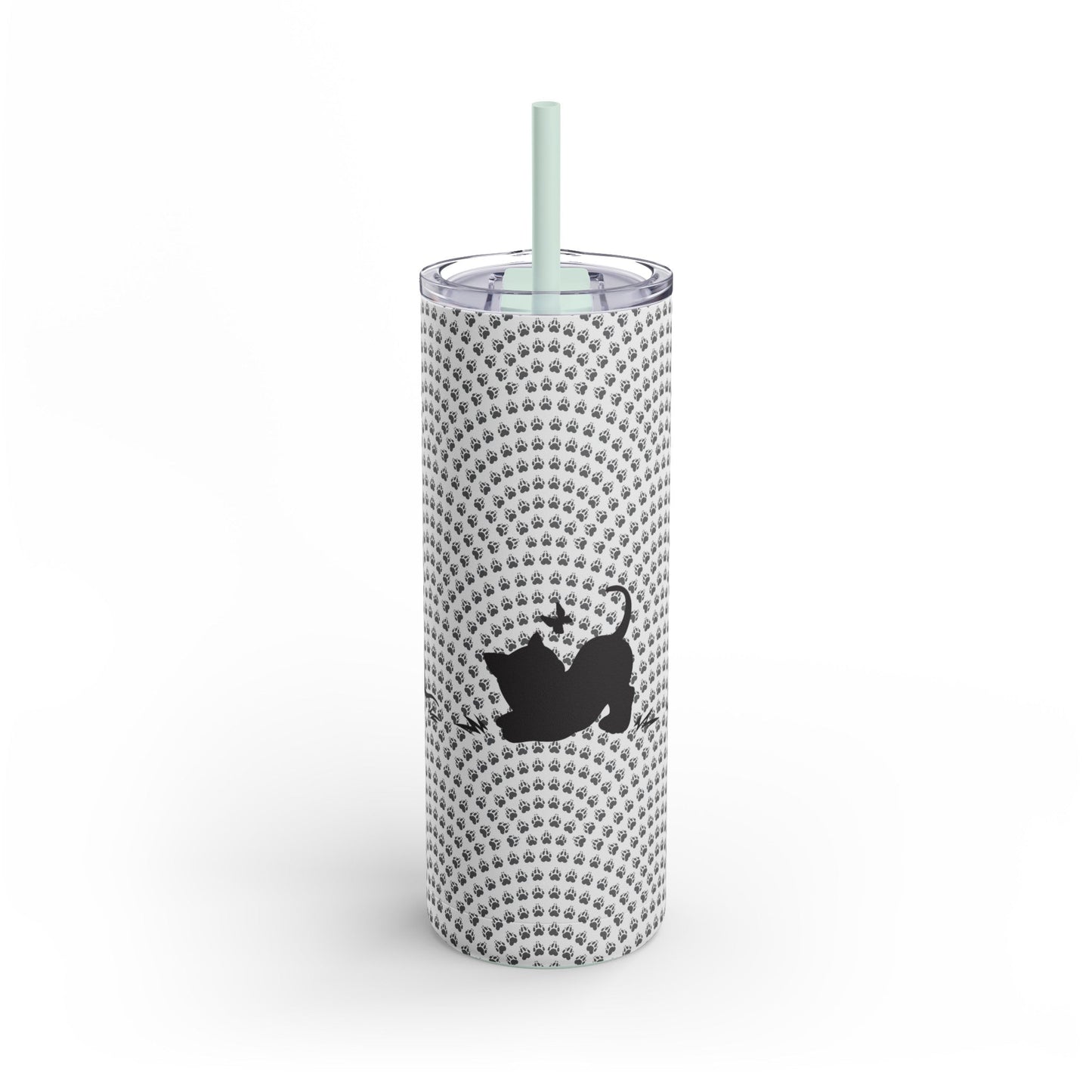 Butterfly Kitties Maars Maker Skinny Matte Tumbler, 20oz - Mug - Epileptic Al’s Shop