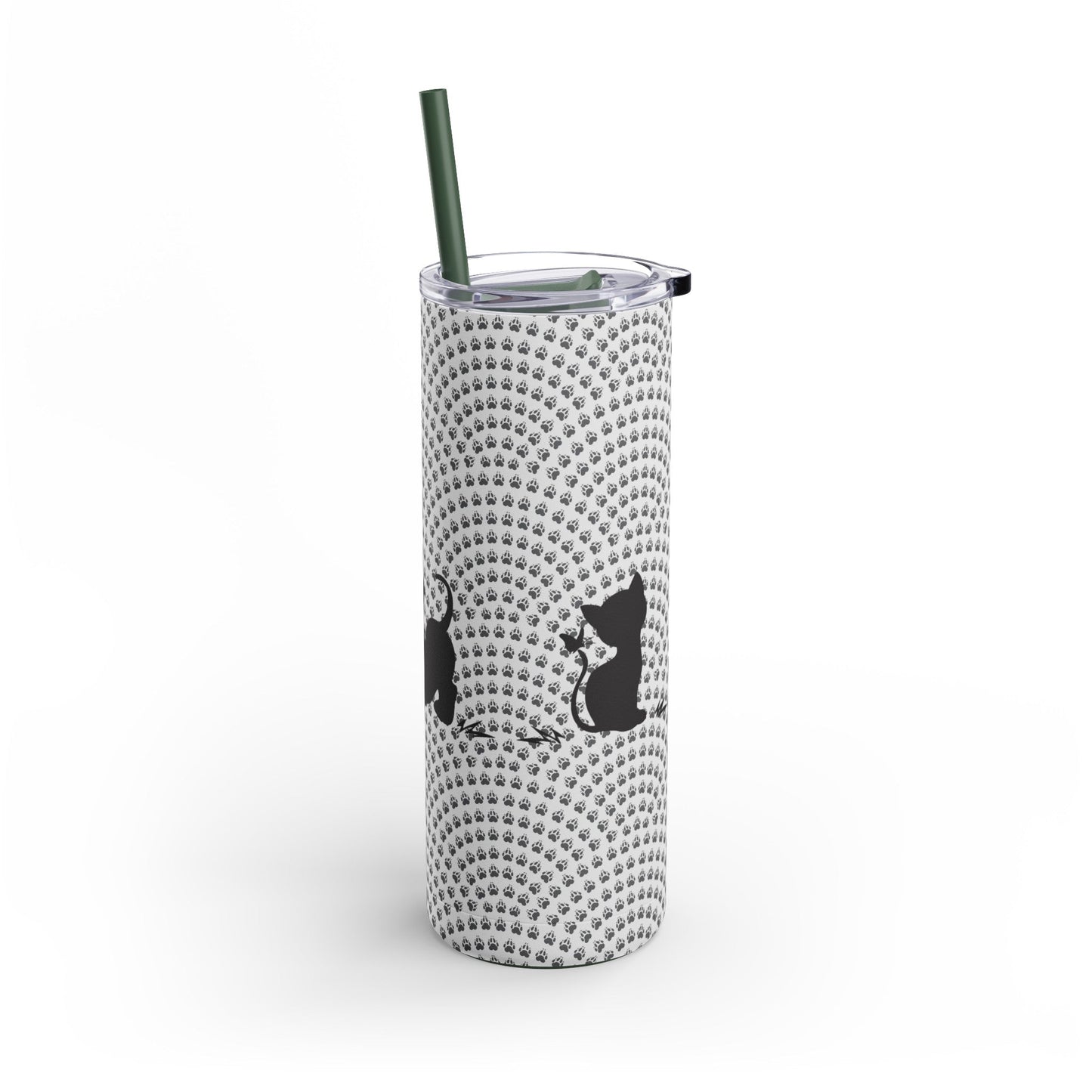 Butterfly Kitties Maars Maker Skinny Matte Tumbler, 20oz - Mug - Epileptic Al’s Shop