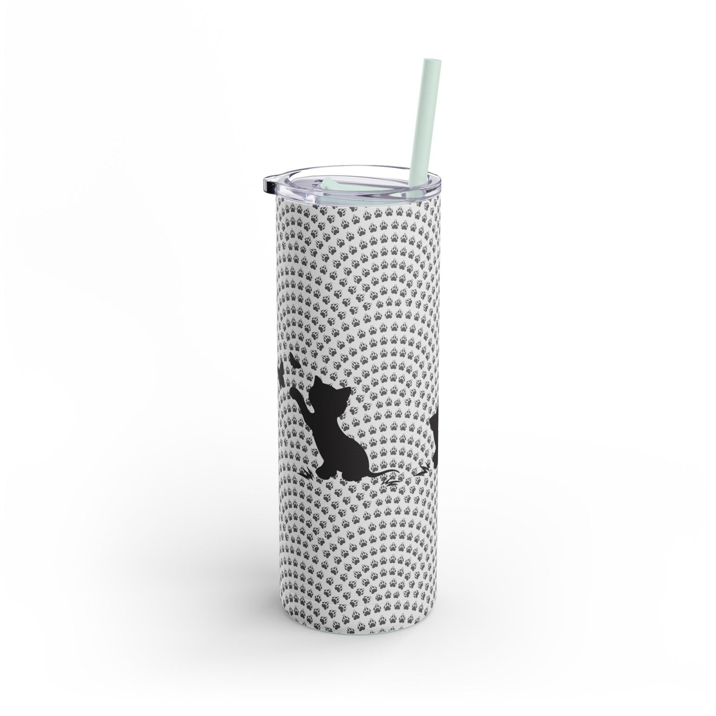 Butterfly Kitties Maars Maker Skinny Matte Tumbler, 20oz - Mug - Epileptic Al’s Shop