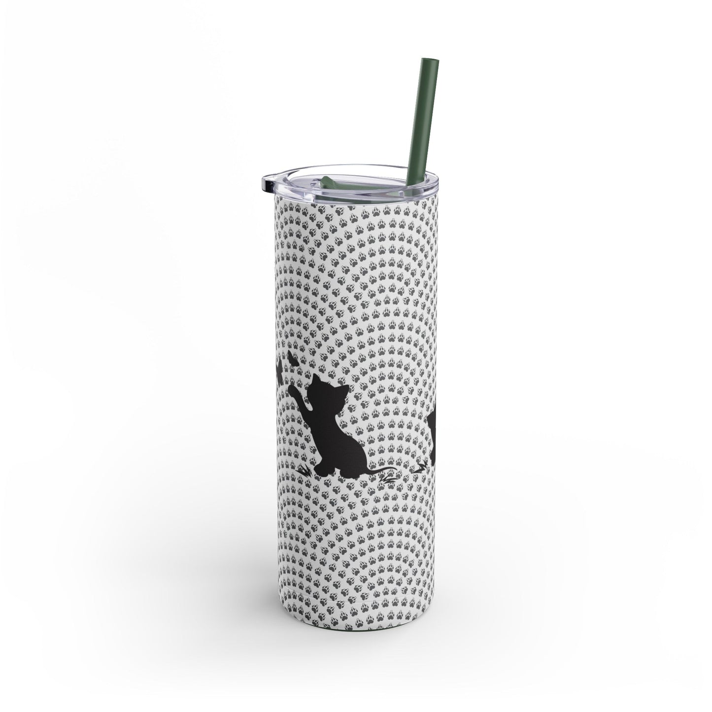 Butterfly Kitties Maars Maker Skinny Matte Tumbler, 20oz - Mug - Epileptic Al’s Shop