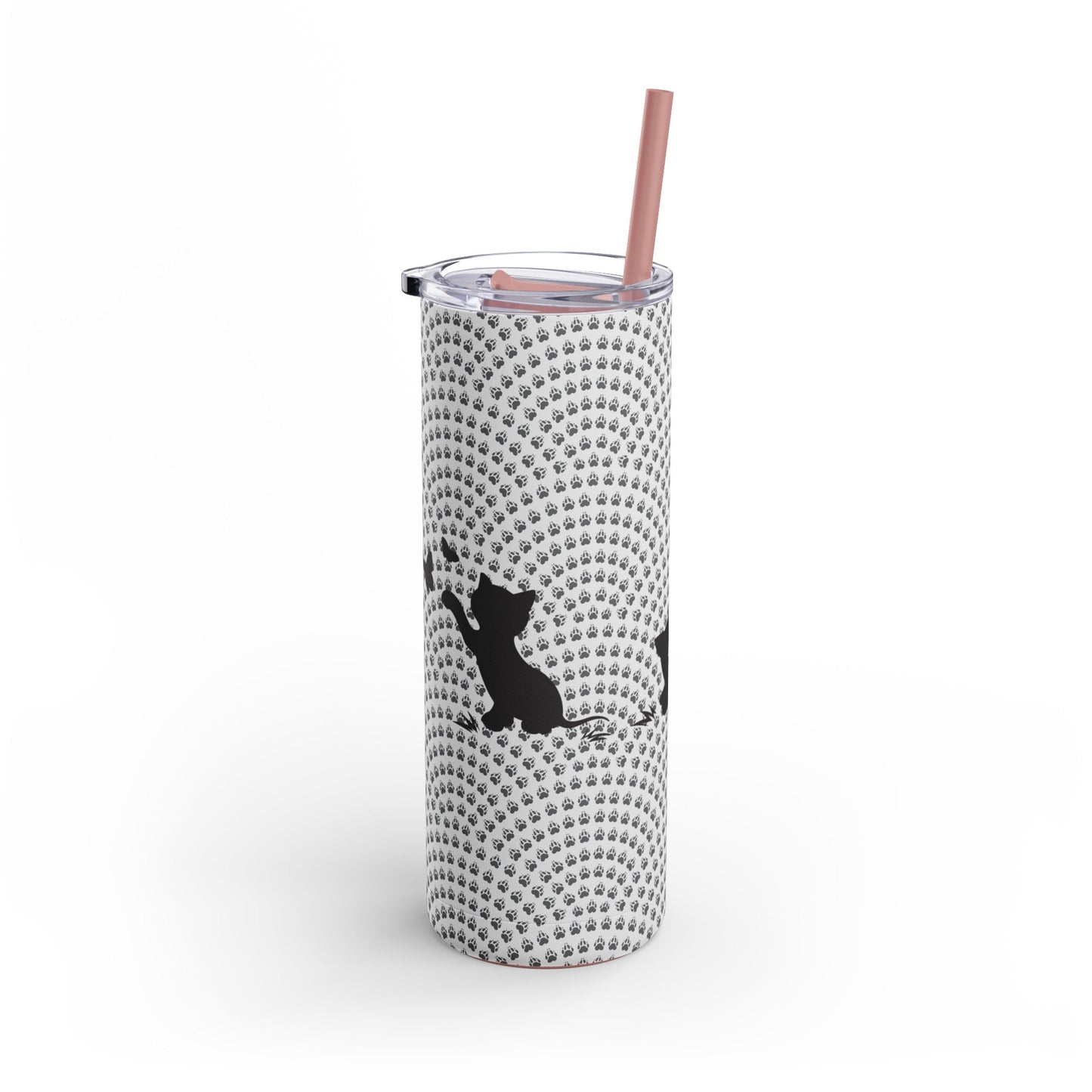 Butterfly Kitties Maars Maker Skinny Matte Tumbler, 20oz - Mug - Epileptic Al’s Shop
