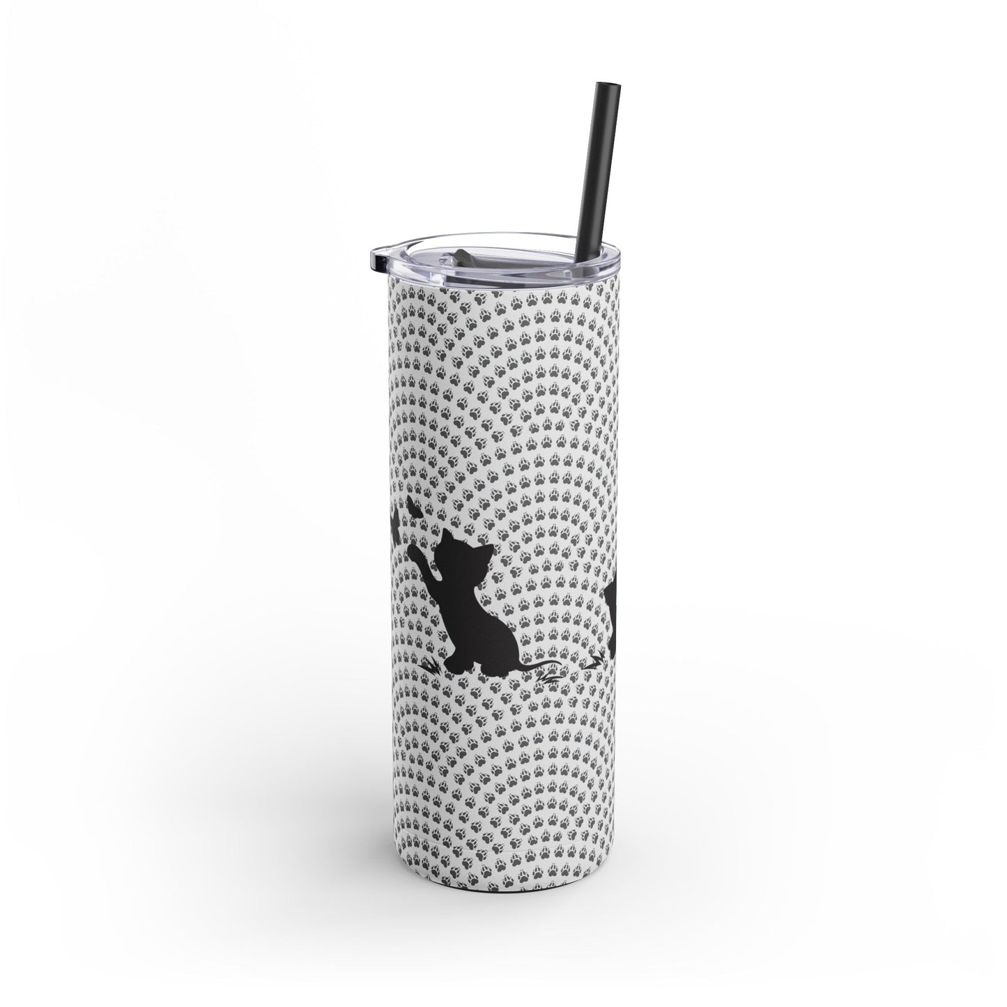 Butterfly Kitties Maars Maker Skinny Matte Tumbler, 20oz - Mug - Epileptic Al’s Shop