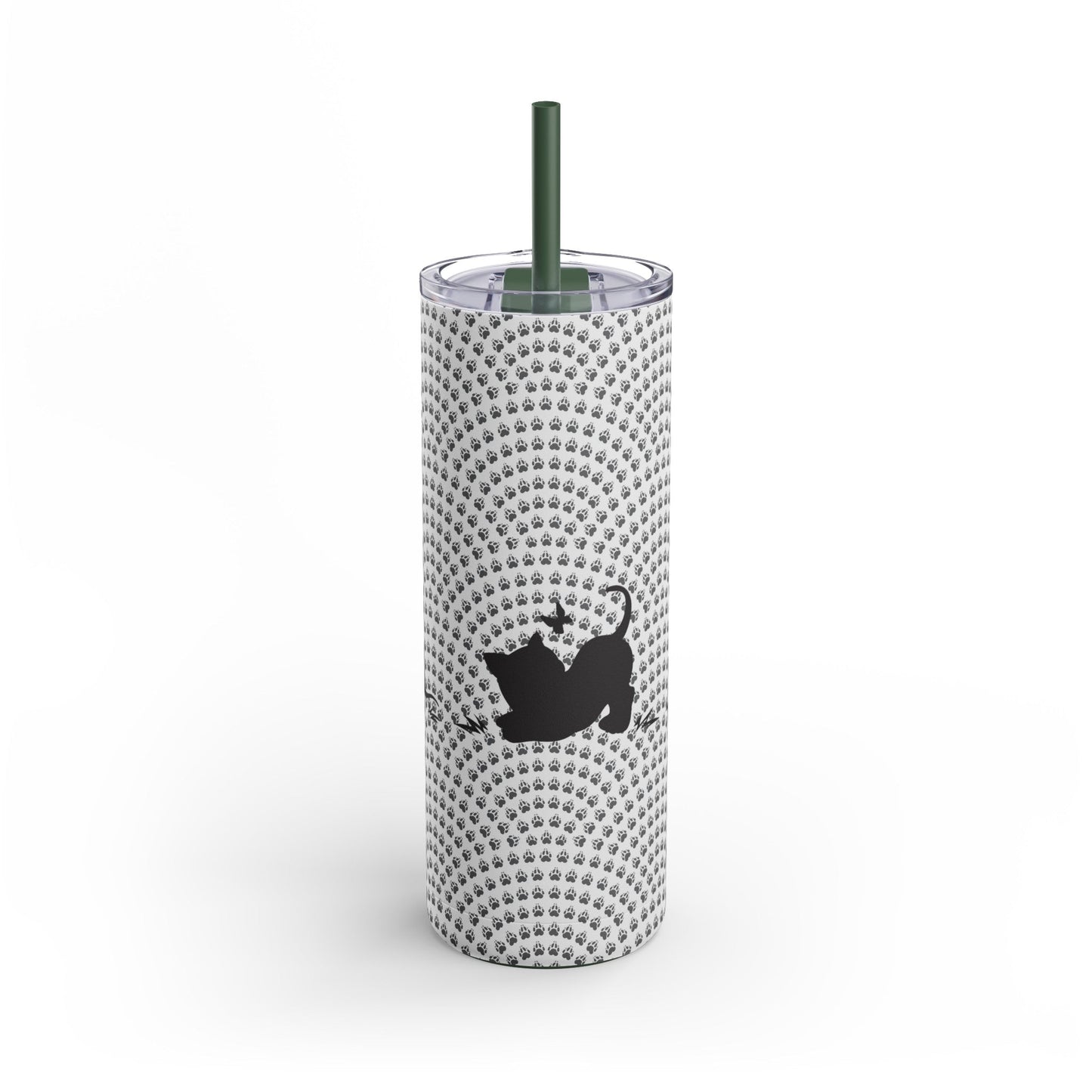 Butterfly Kitties Maars Maker Skinny Matte Tumbler, 20oz - Mug - Epileptic Al’s Shop