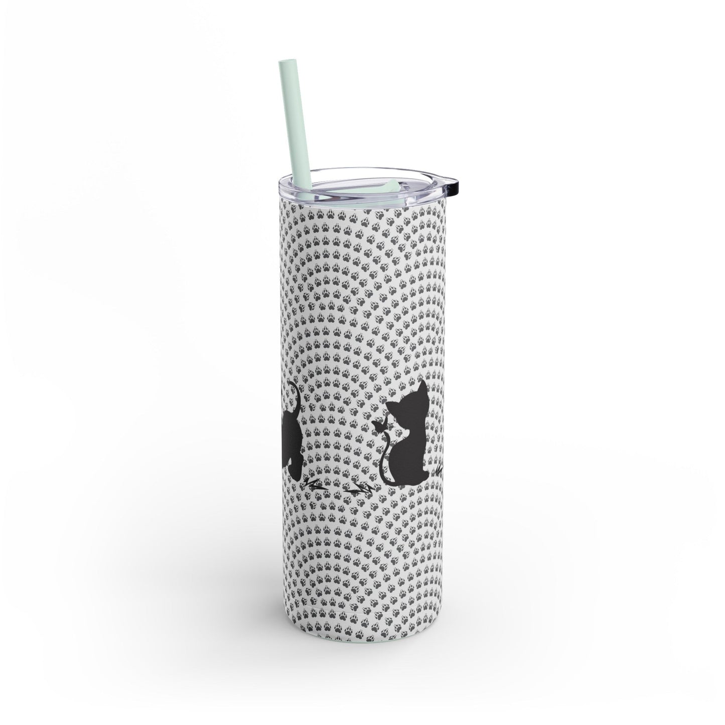 Butterfly Kitties Maars Maker Skinny Matte Tumbler, 20oz - Mug - Epileptic Al’s Shop
