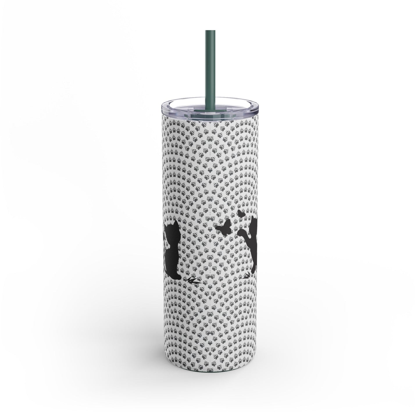 Butterfly Kitties Maars Maker Skinny Matte Tumbler, 20oz - Mug - Epileptic Al’s Shop