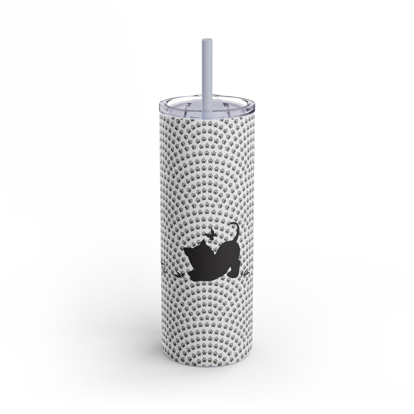 Butterfly Kitties Maars Maker Skinny Matte Tumbler, 20oz - Mug - Epileptic Al’s Shop