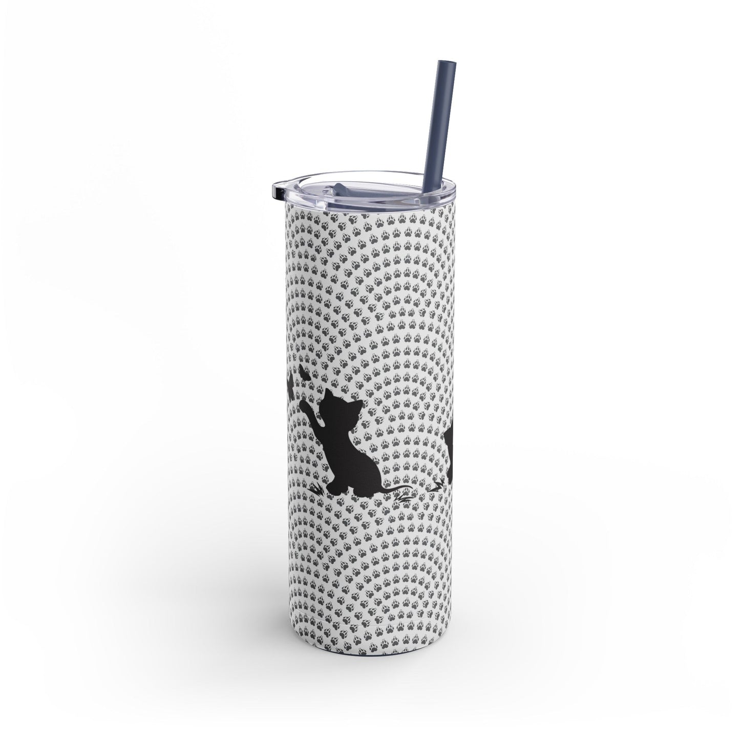 Butterfly Kitties Maars Maker Skinny Matte Tumbler, 20oz - Mug - Epileptic Al’s Shop