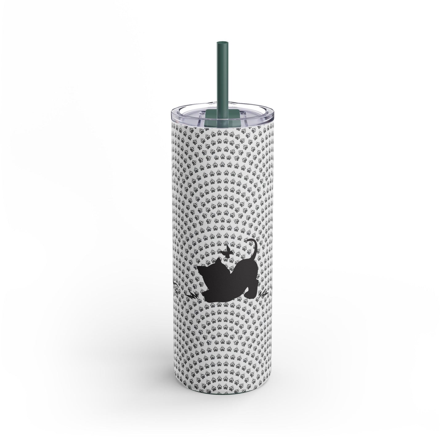 Butterfly Kitties Maars Maker Skinny Matte Tumbler, 20oz - Mug - Epileptic Al’s Shop