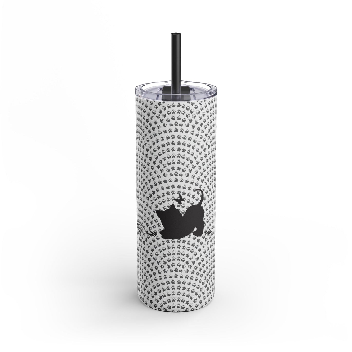Butterfly Kitties Maars Maker Skinny Matte Tumbler, 20oz - Mug - Epileptic Al’s Shop
