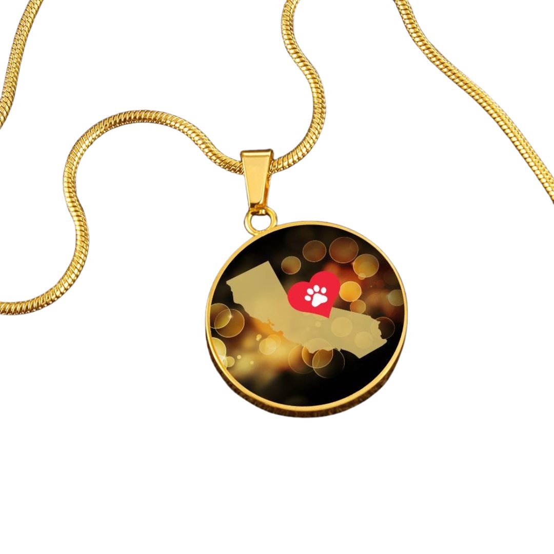 California luvs Cats Necklace - Jewelry - Epileptic Al’s Shop