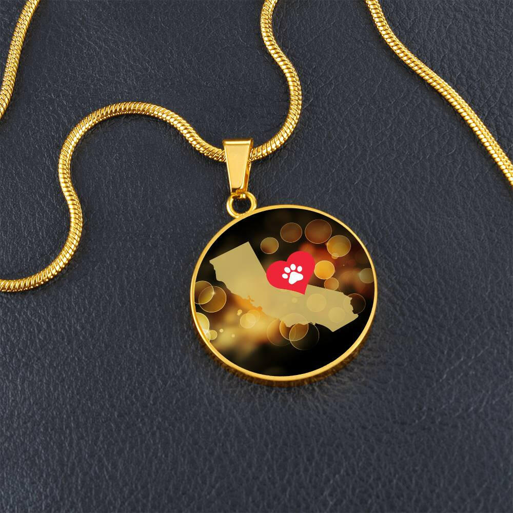 California luvs Cats Necklace - Jewelry - Epileptic Al’s Shop