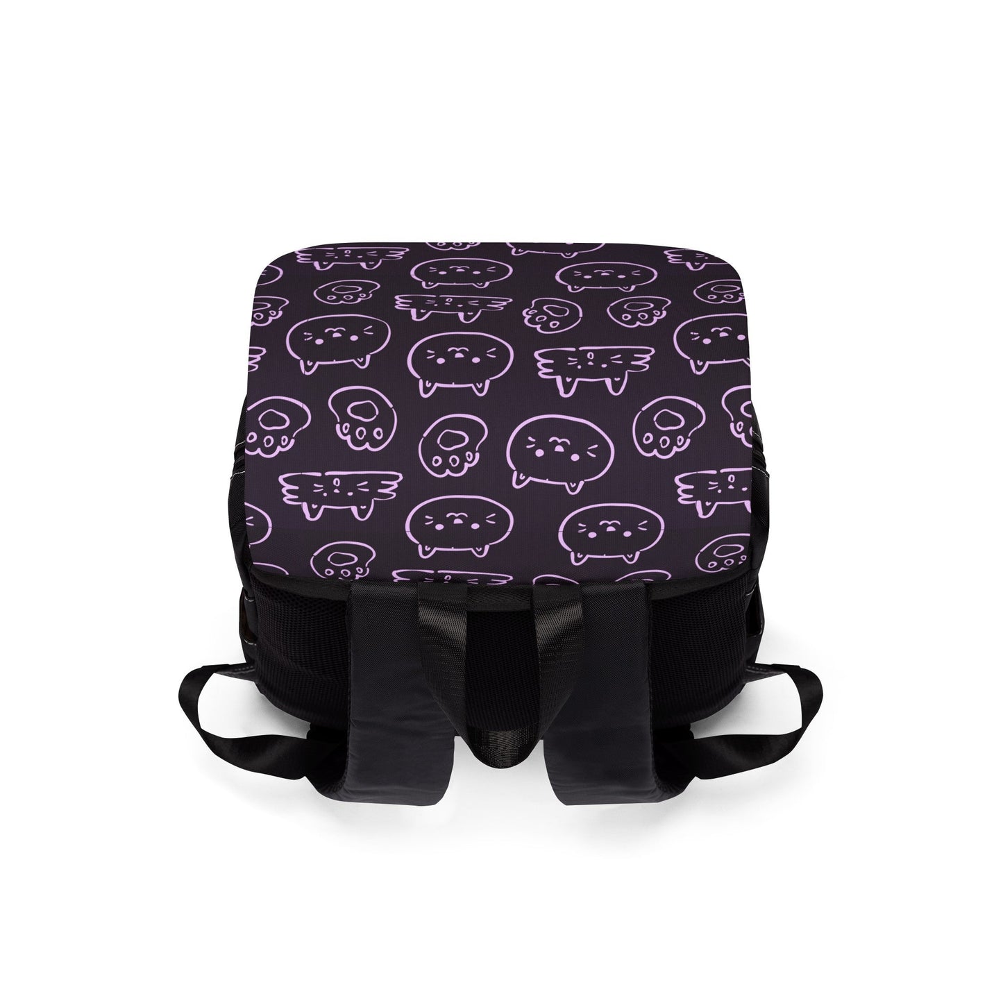 Cat Faces Unisex Casual Shoulder Backpack - Bags - Epileptic Al’s Shop