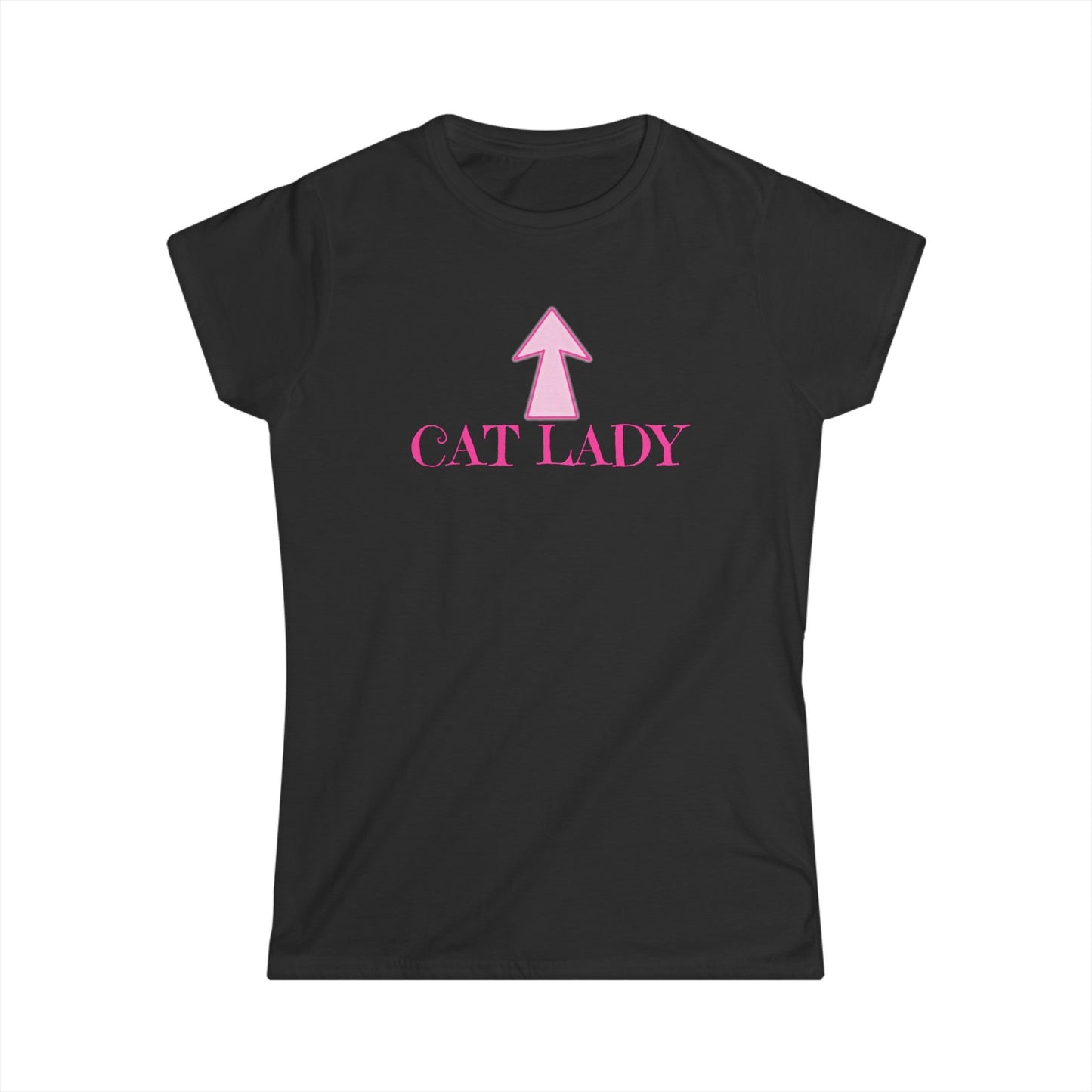 Cat Lady Softstyle Tee - T - Shirt - Epileptic Al’s Shop