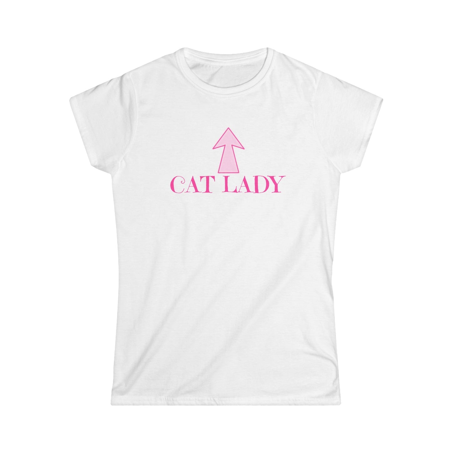 Cat Lady Softstyle Tee - T - Shirt - Epileptic Al’s Shop