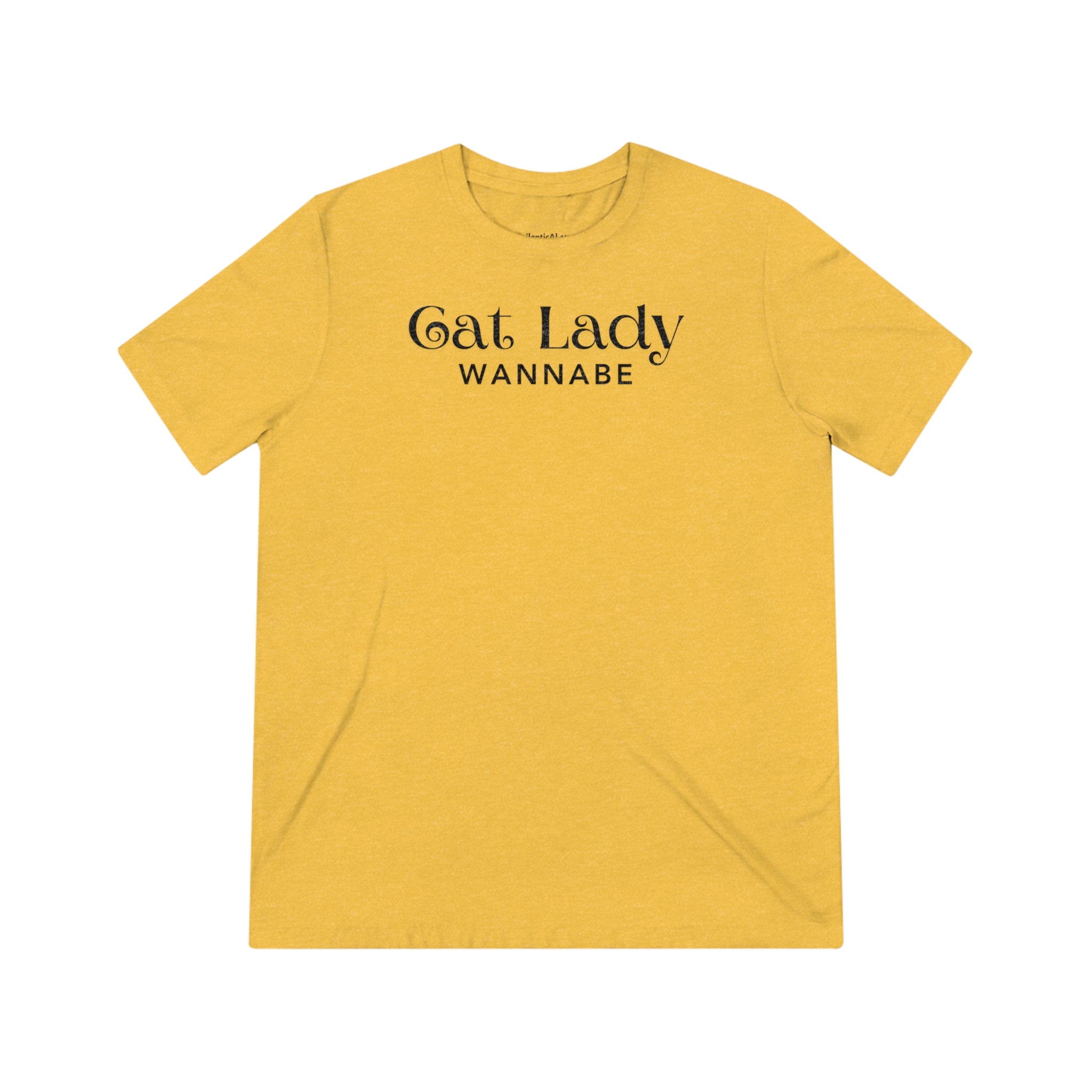 Cat Lady Wannabe Triblend Tee - T - Shirt - Epileptic Al’s Shop