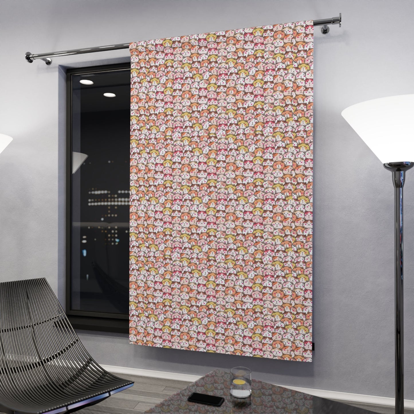 Cat Lover’s Window Curtains (1 Piece) - Home Decor - Epileptic Al’s Shop