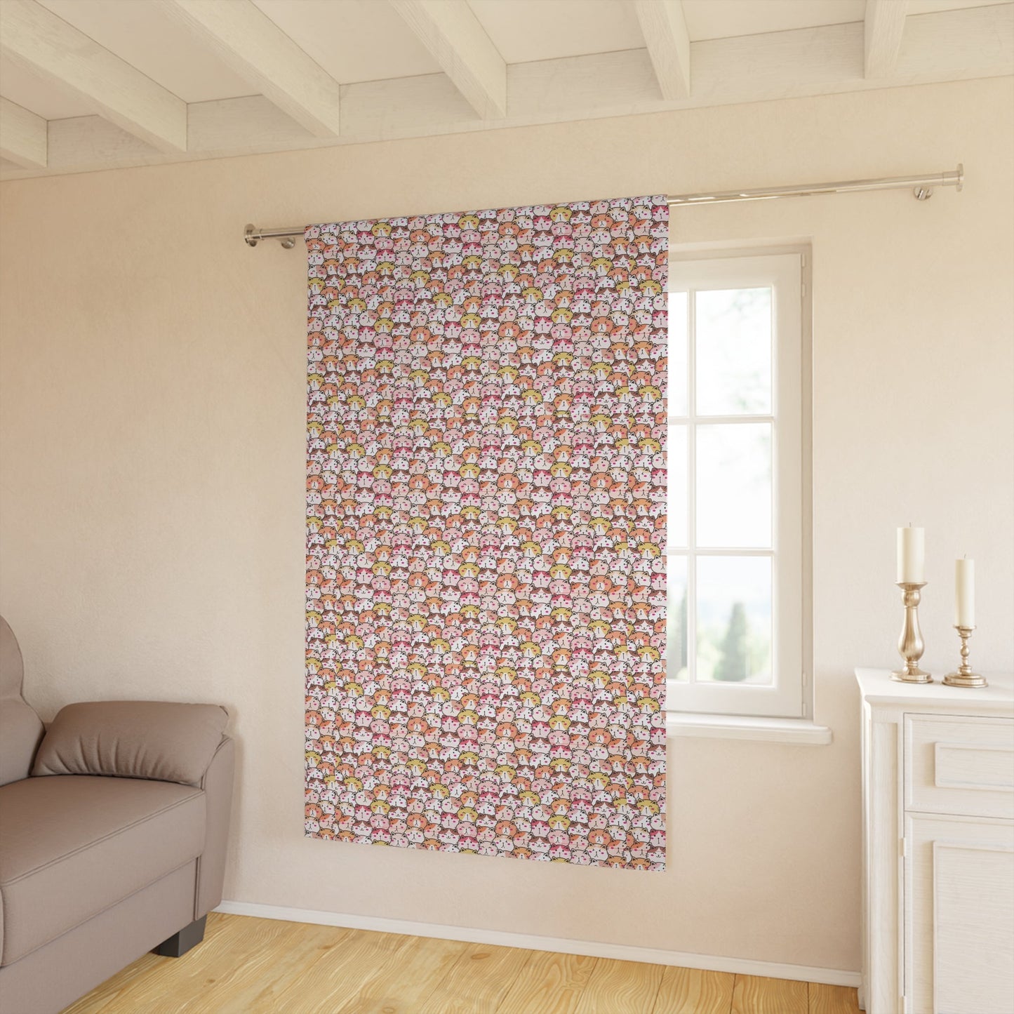 Cat Lover’s Window Curtains (1 Piece) - Home Decor - Epileptic Al’s Shop