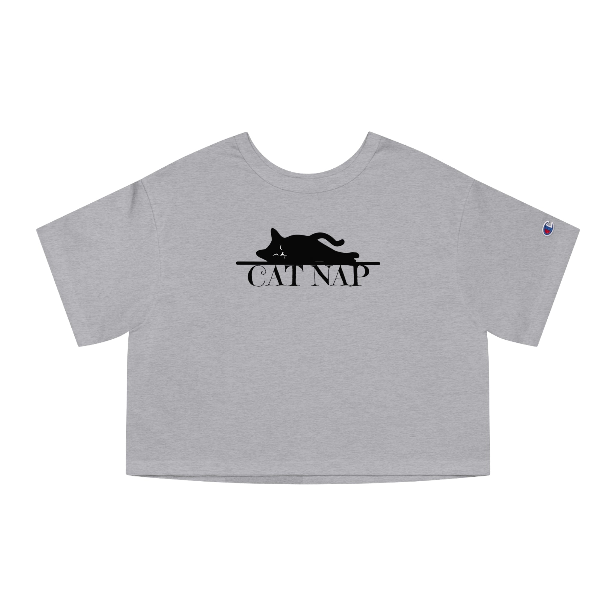 Cat Nap Champion Women's Heritage Cropped T-Shirt - EpiAl's Shop