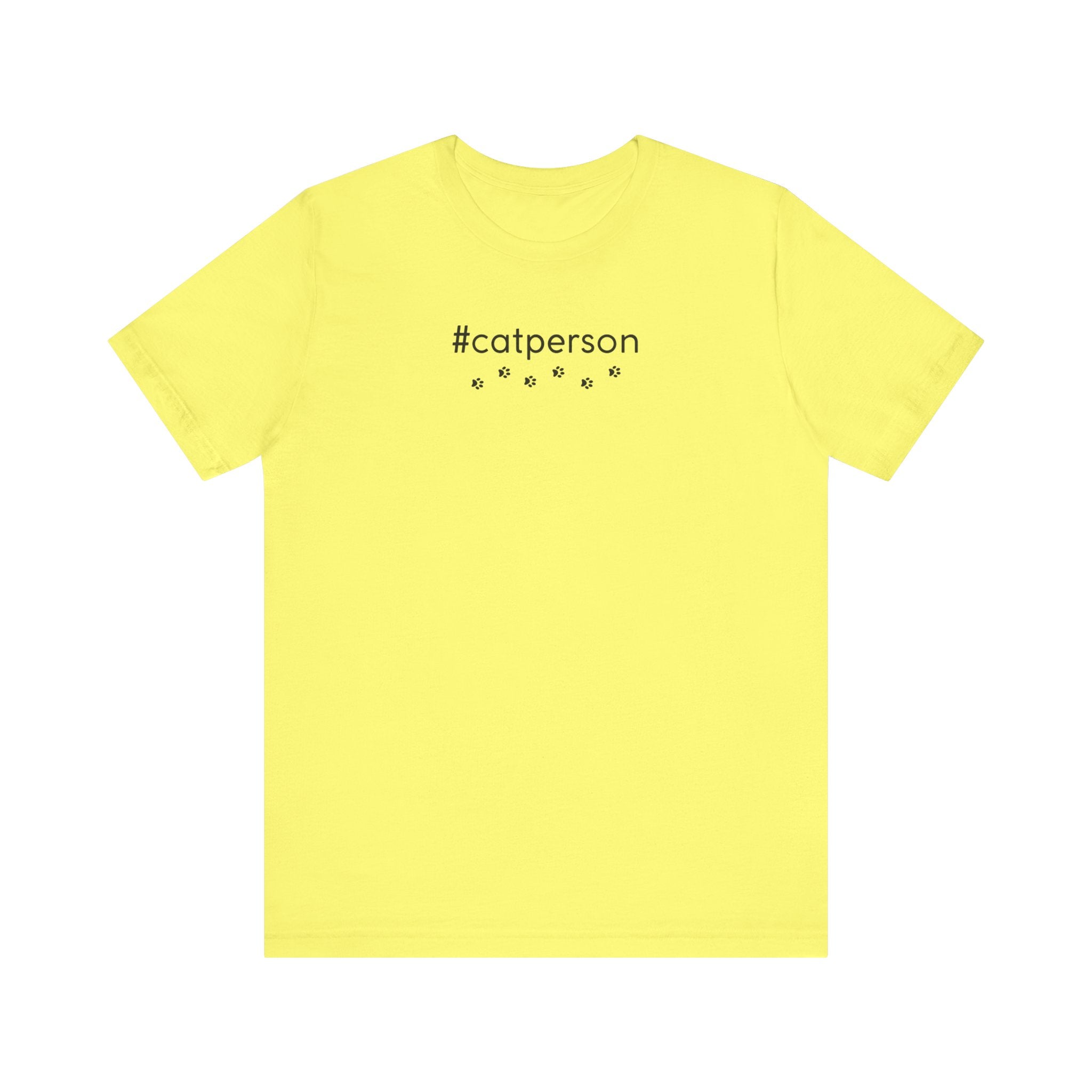 Cat Person Unisex Jersey Short Sleeve Tee - EpiAl's Shop