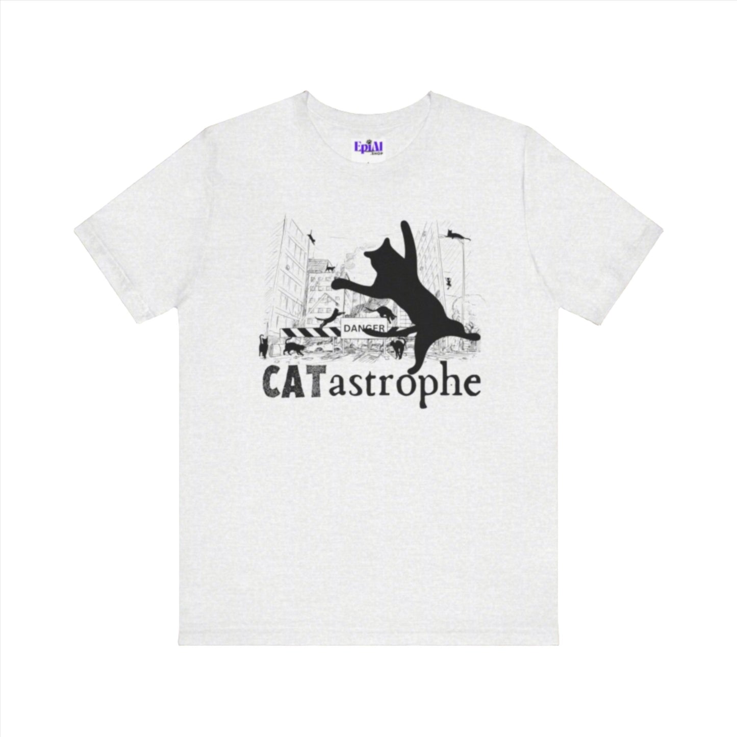 Catastrophe Unisex Jersey Short Sleeve Tee - T - Shirt - Epileptic Al’s Shop