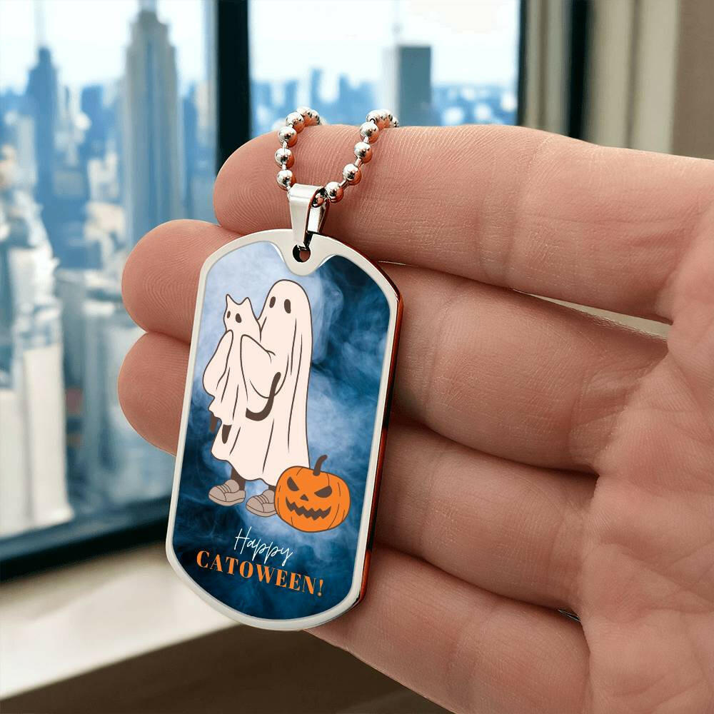 Catoween Necklace - Jewelry - Epileptic Al’s Shop