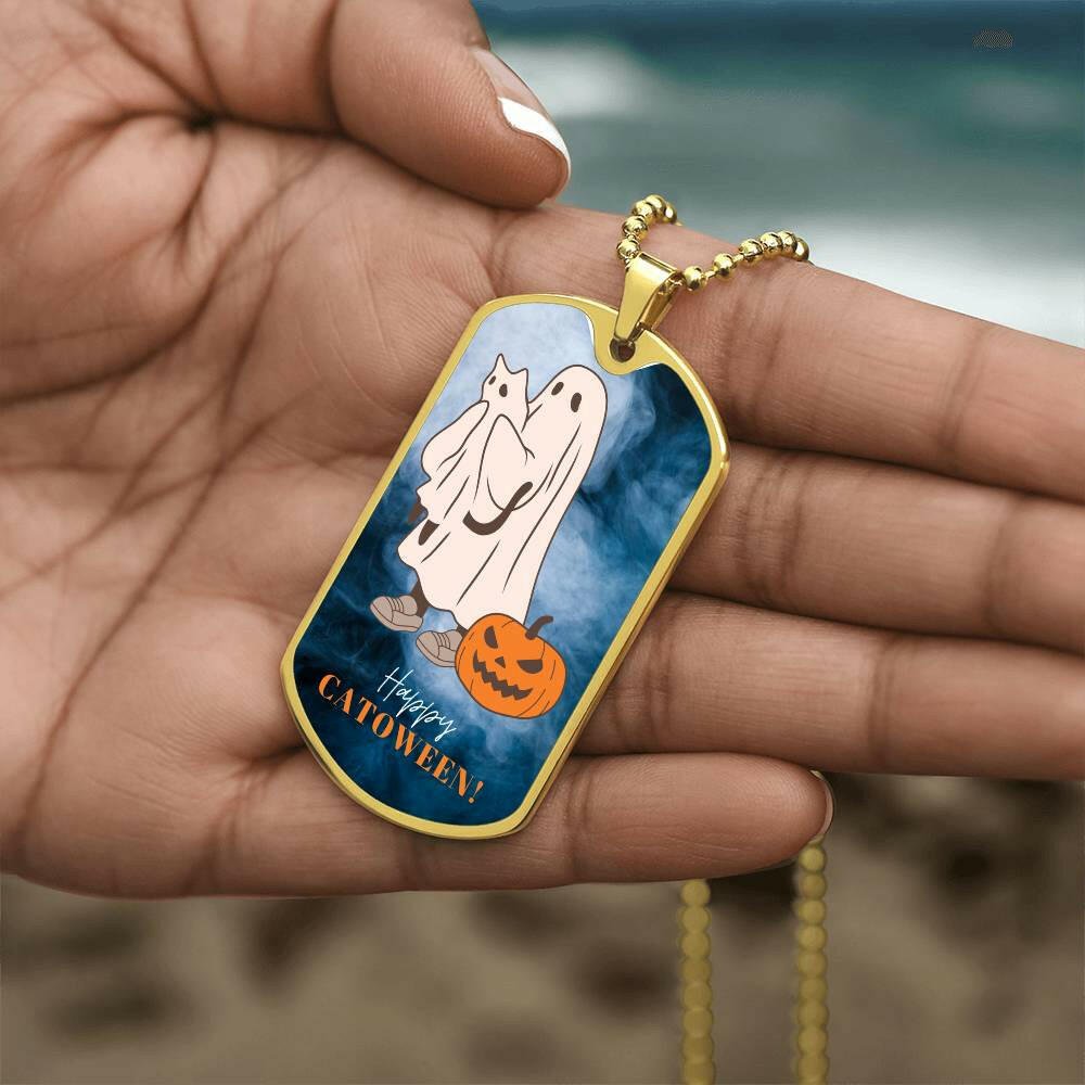 Catoween Necklace - Jewelry - Epileptic Al’s Shop