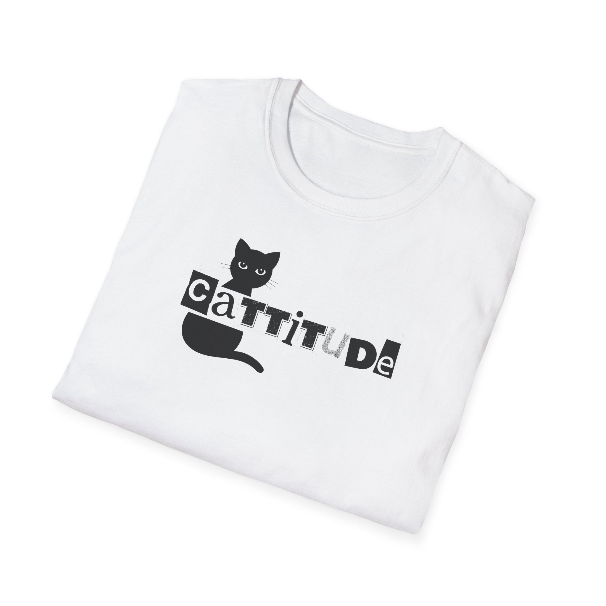 Cattitude Unisex Softstyle T-Shirt - EpiAl's Shop