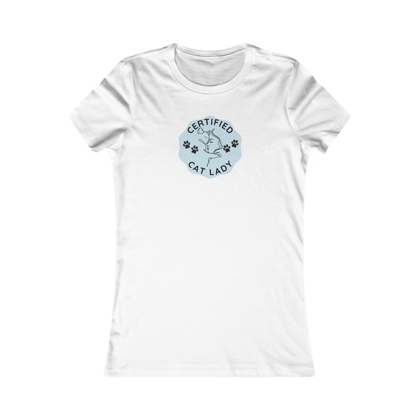 Certified Cat Lady Women's Favorite Tee - T - Shirt - Epileptic Al’s Shop