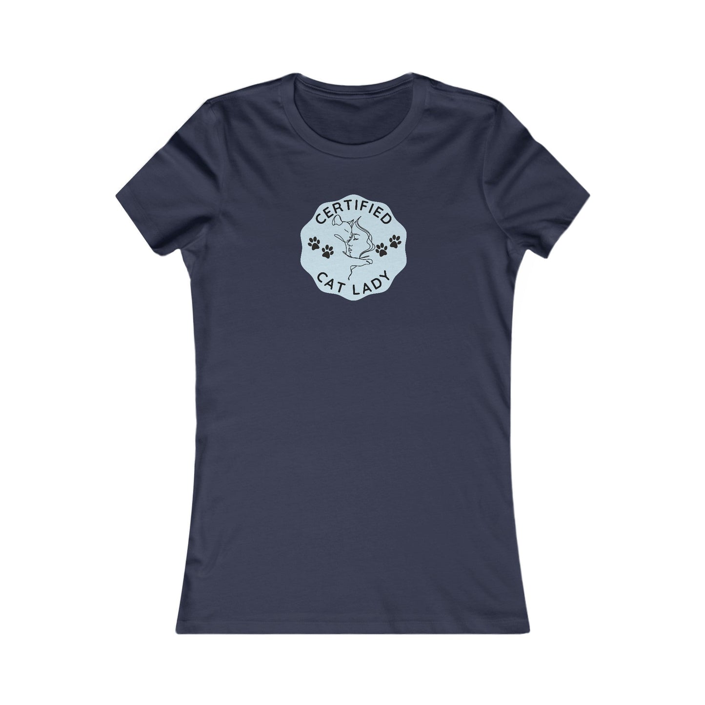 Certified Cat Lady Women's Favorite Tee - T - Shirt - Epileptic Al’s Shop