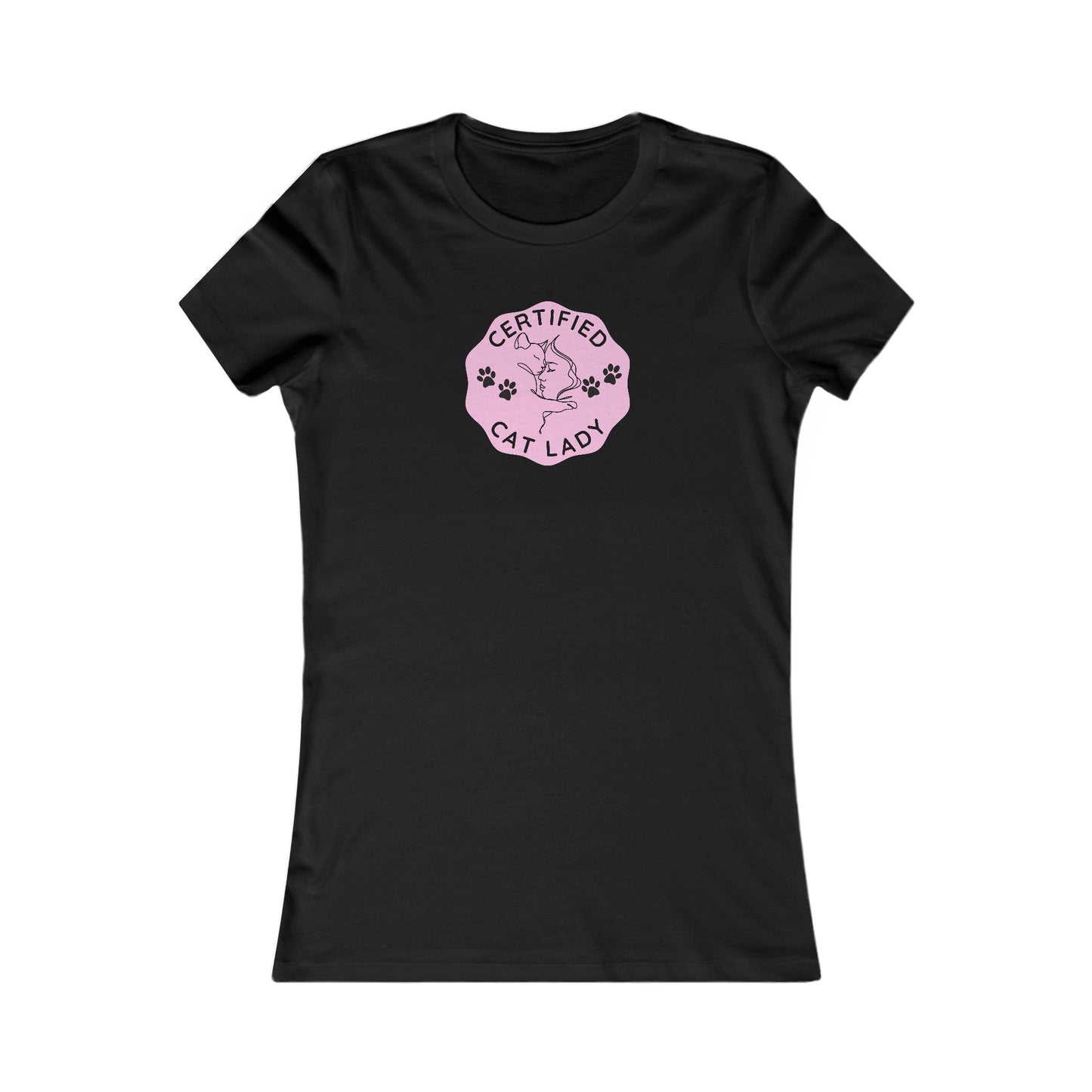 Certified Cat Lady Women's Favorite Tee - T - Shirt - Epileptic Al’s Shop
