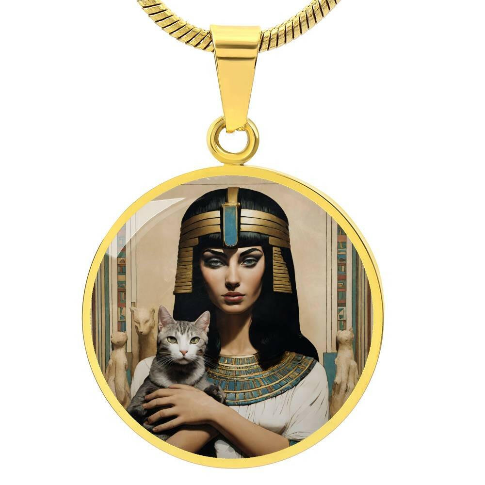 Cleopatra's Cat Necklace - Jewelry - Epileptic Al’s Shop