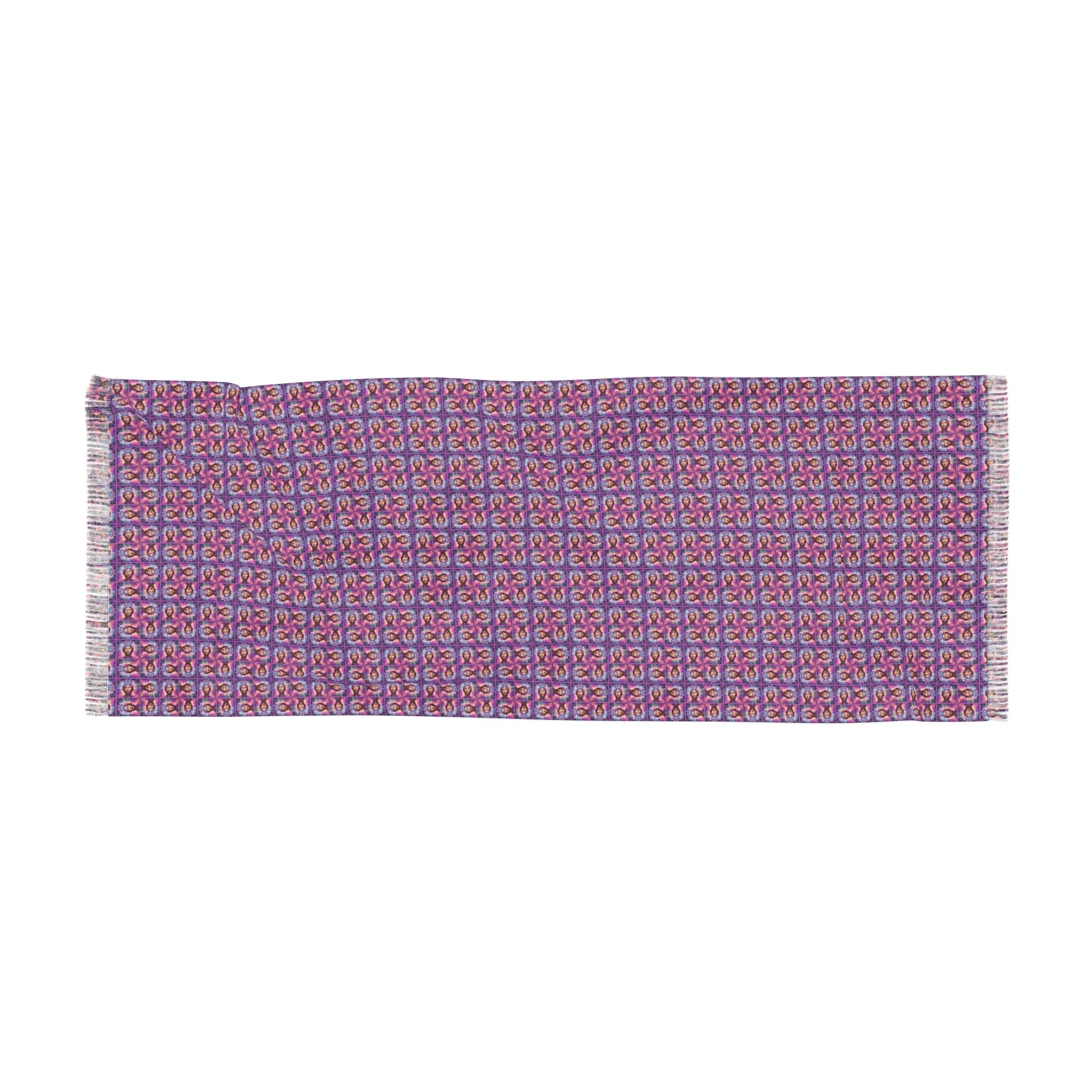 Colorful Brain Epilepsy Awareness Light Scarf - Clothing, Scarves - EpiAl's Shop