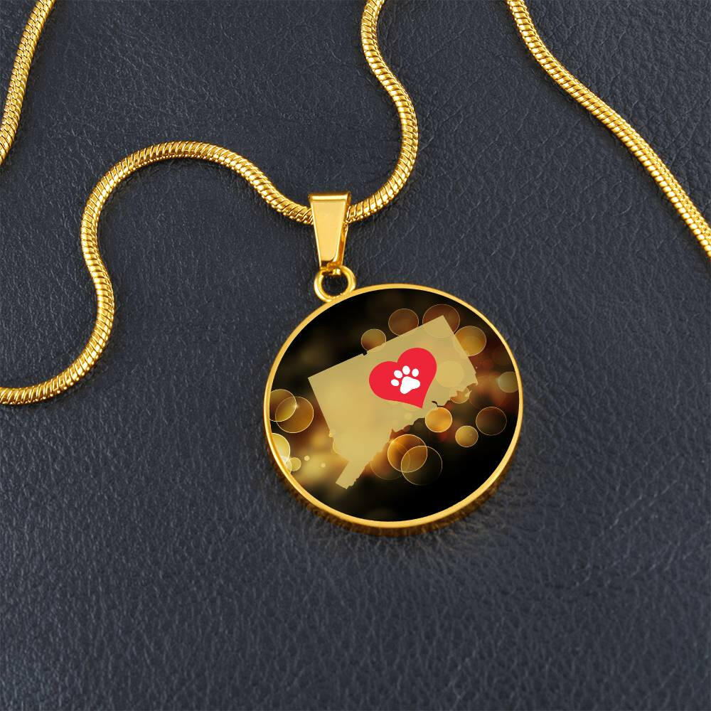 Connecticut luvs Cats Necklace - Jewelry - Epileptic Al’s Shop