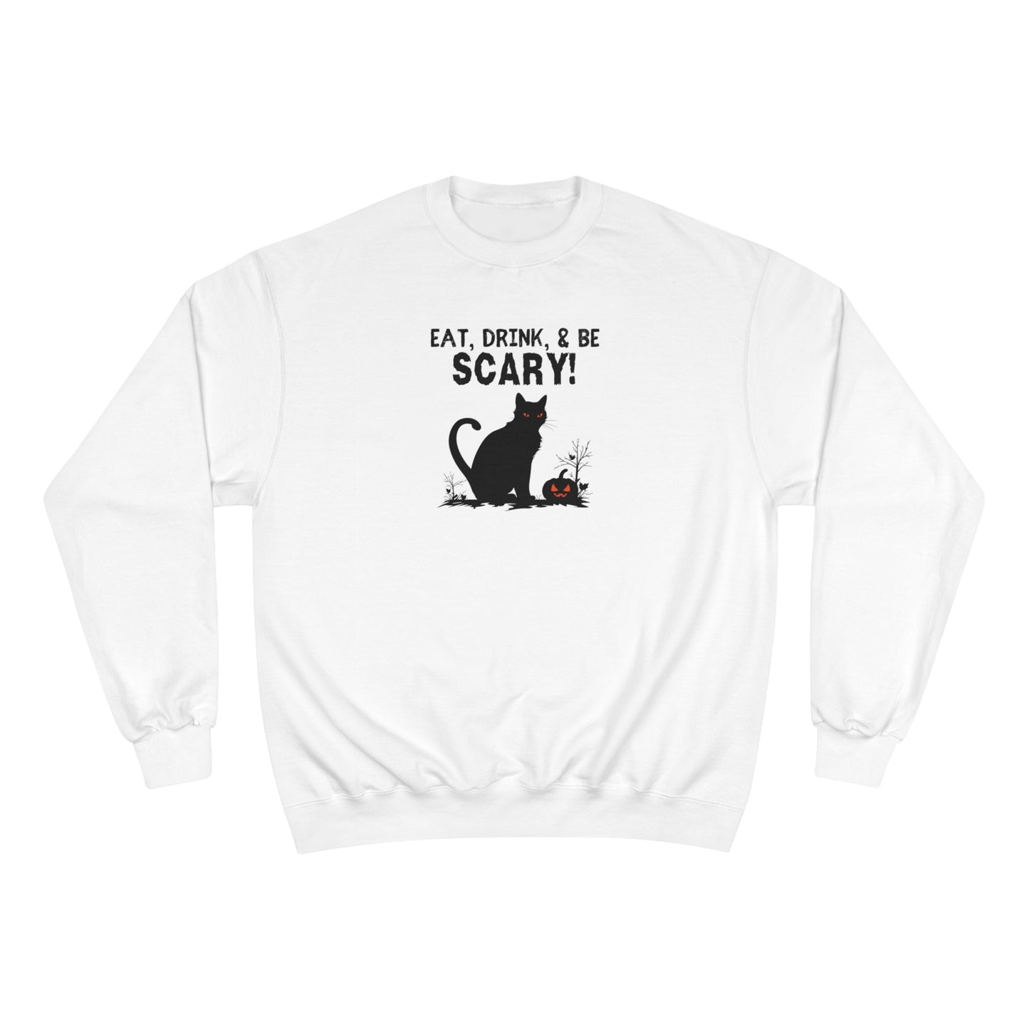 Customized Halloween Themed Champion Sweatshirt - Sweatshirt - Epileptic Al’s Shop