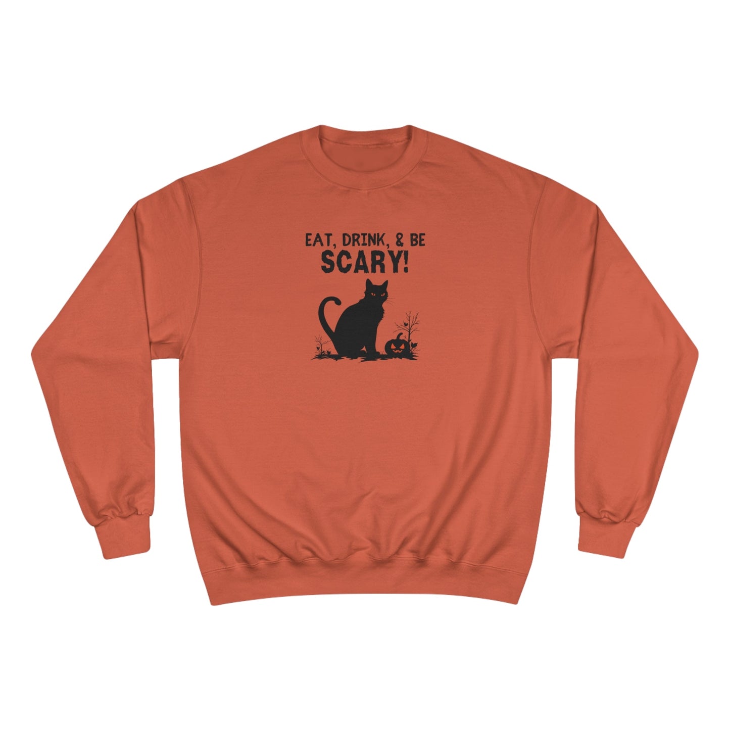 Customized Halloween Themed Champion Sweatshirt - Sweatshirt - Epileptic Al’s Shop