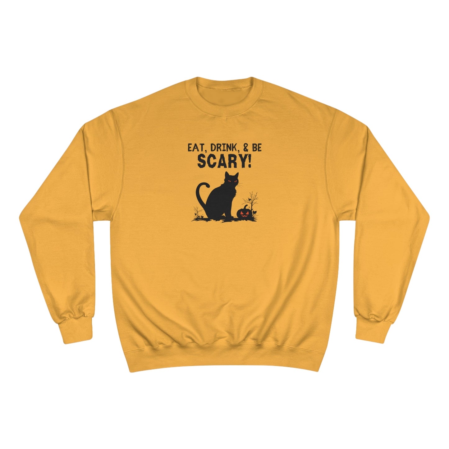 Customized Halloween Themed Champion Sweatshirt - Sweatshirt - Epileptic Al’s Shop