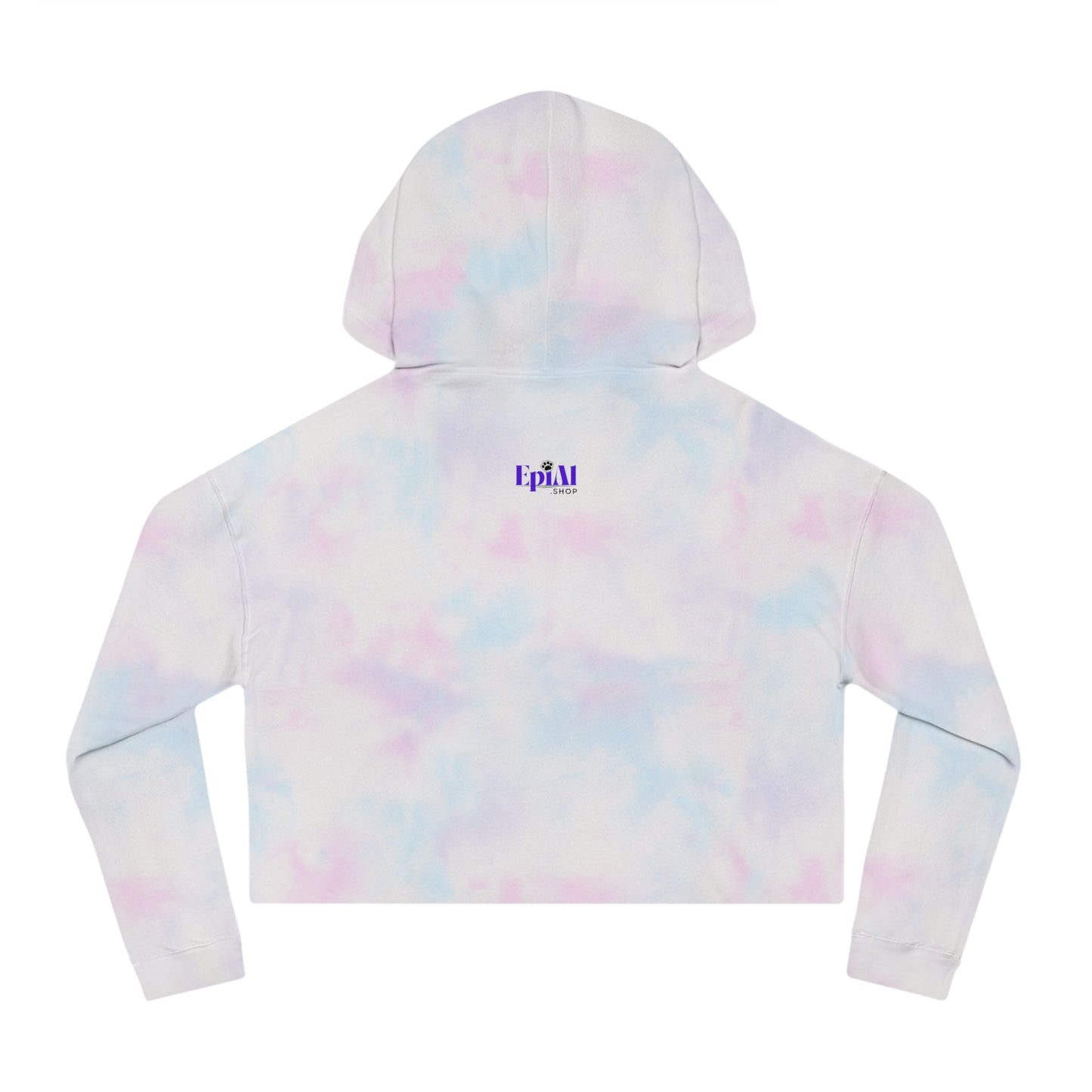 Educate, Empower Epilepsy Awareness Women's Cropped Hooded Sweatshirt - Hoodie - EpiAl's Shop