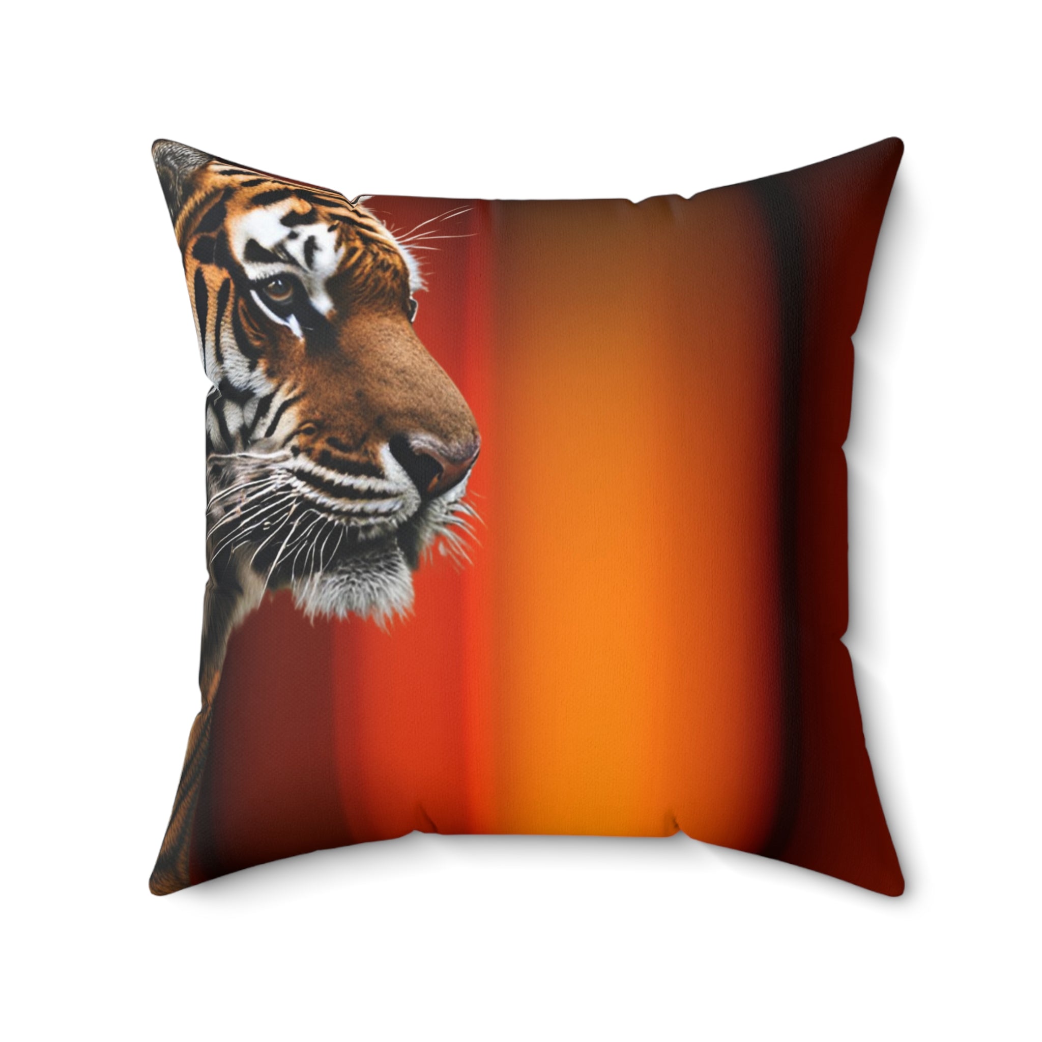 Elegant Tiger Print Square Pillow - Vibrant Home Decor - Decor, Home, Pillows - EpiAl's Shop