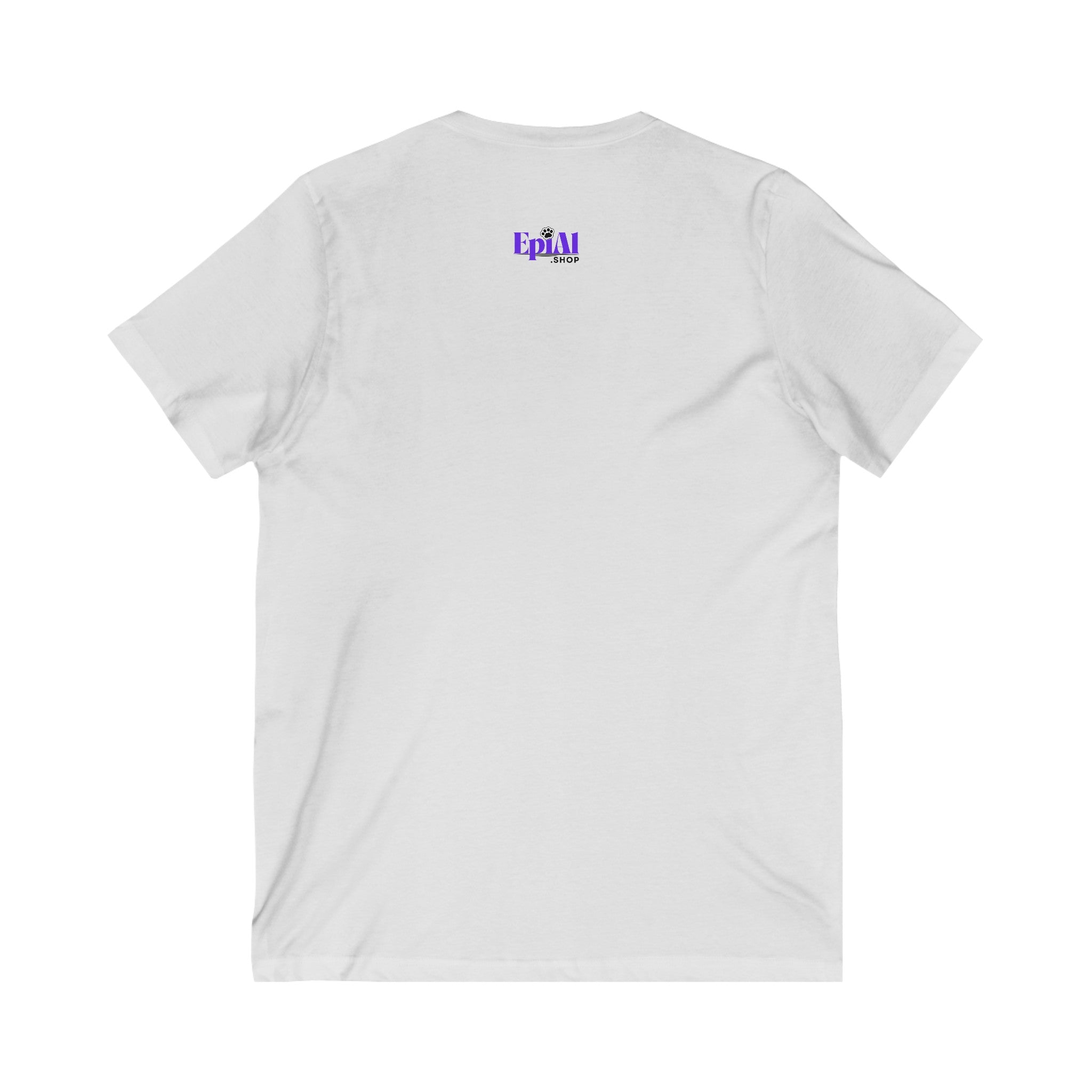 Epilepsy Cat Mom Jersey Short Sleeve V-Neck Tee - EpiAl's Shop