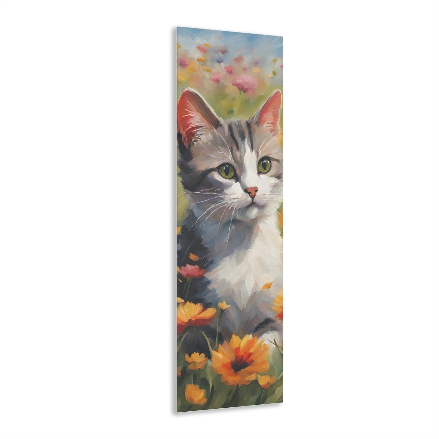 Flower Kitty Acrylic Prints - Home Decor - Epileptic Al’s Shop