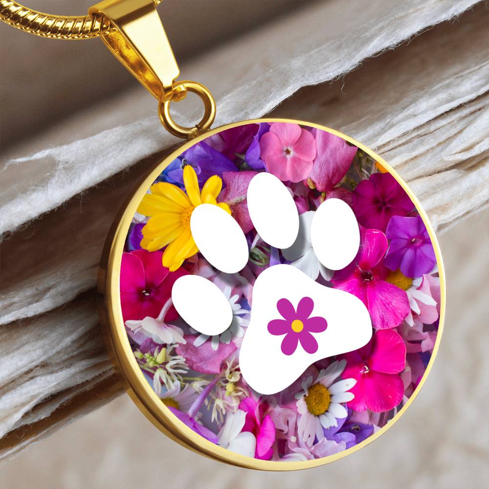 Flower Kitty Necklace - Jewelry - Epileptic Al’s Shop