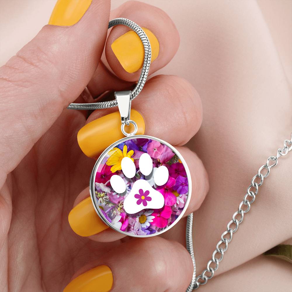 Flower Kitty Necklace - Jewelry - Epileptic Al’s Shop