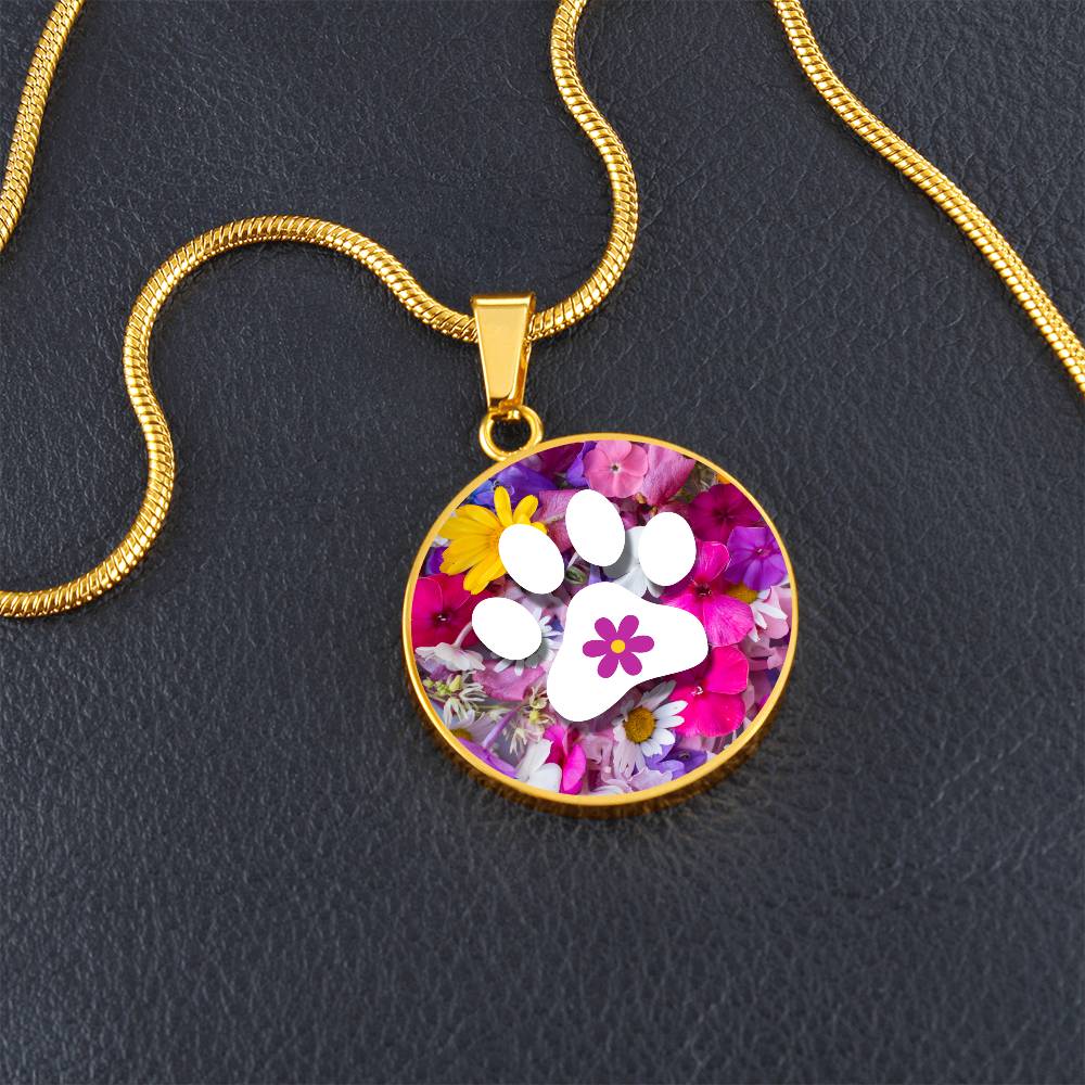 Flower Kitty Necklace - Jewelry - Epileptic Al’s Shop