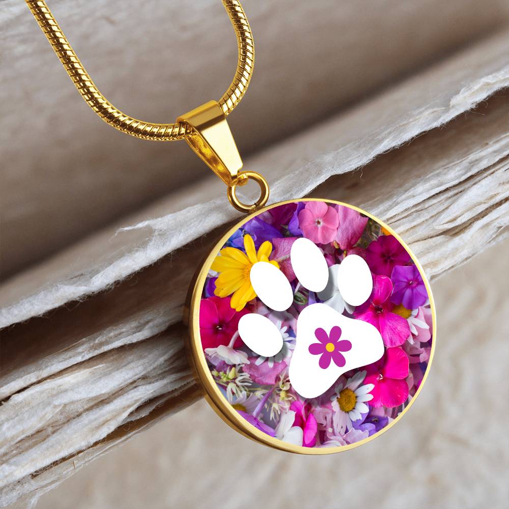 Flower Kitty Necklace - Jewelry - Epileptic Al’s Shop