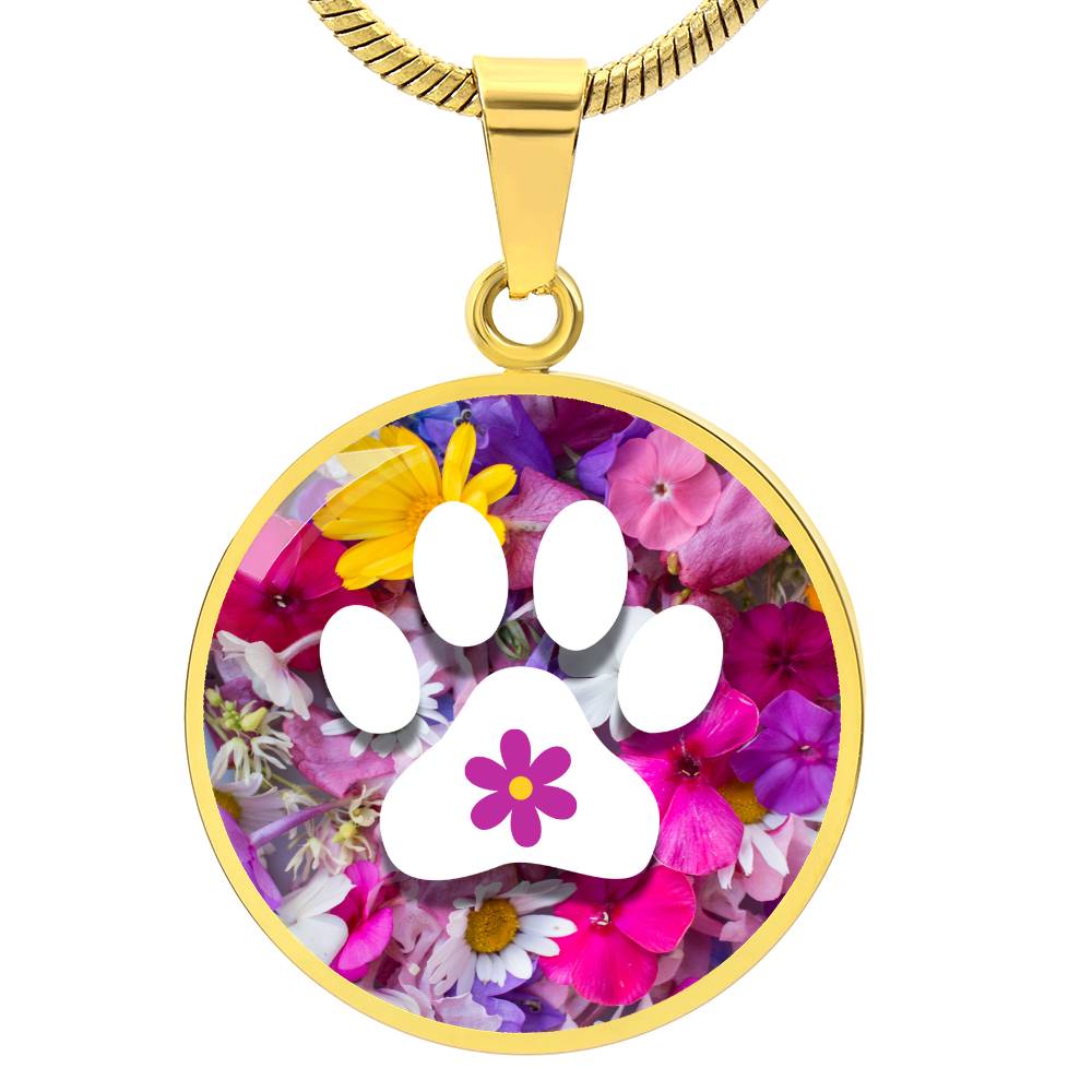 Flower Kitty Necklace - Jewelry - Epileptic Al’s Shop