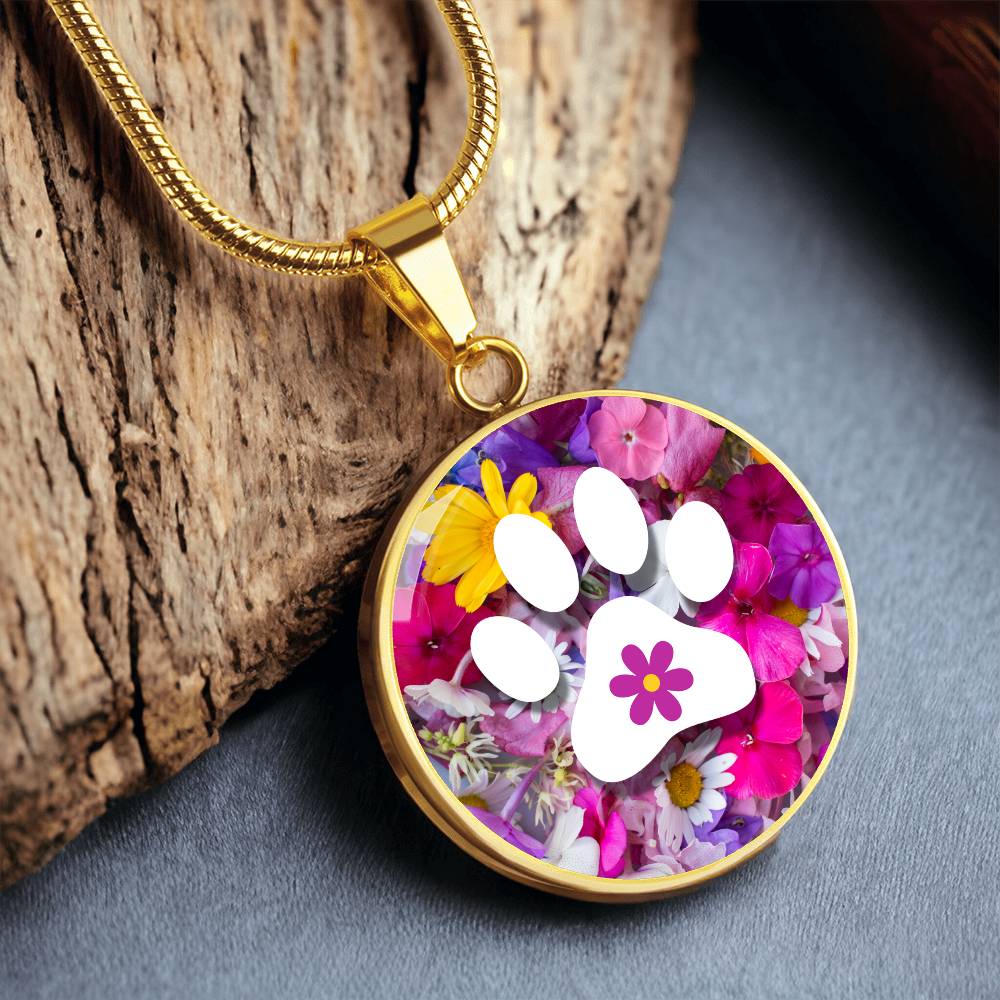 Flower Kitty Necklace - Jewelry - Epileptic Al’s Shop