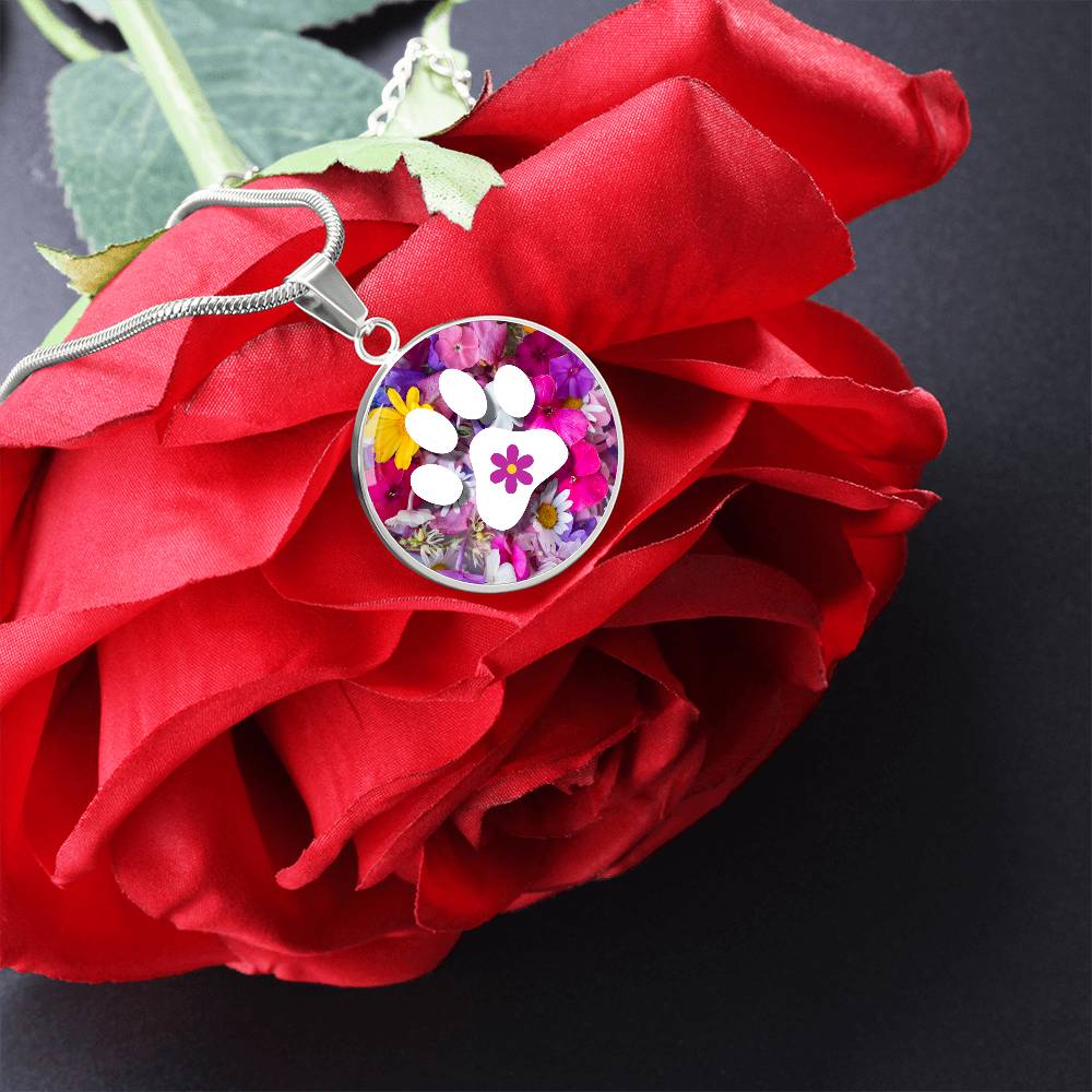 Flower Kitty Necklace - Jewelry - Epileptic Al’s Shop