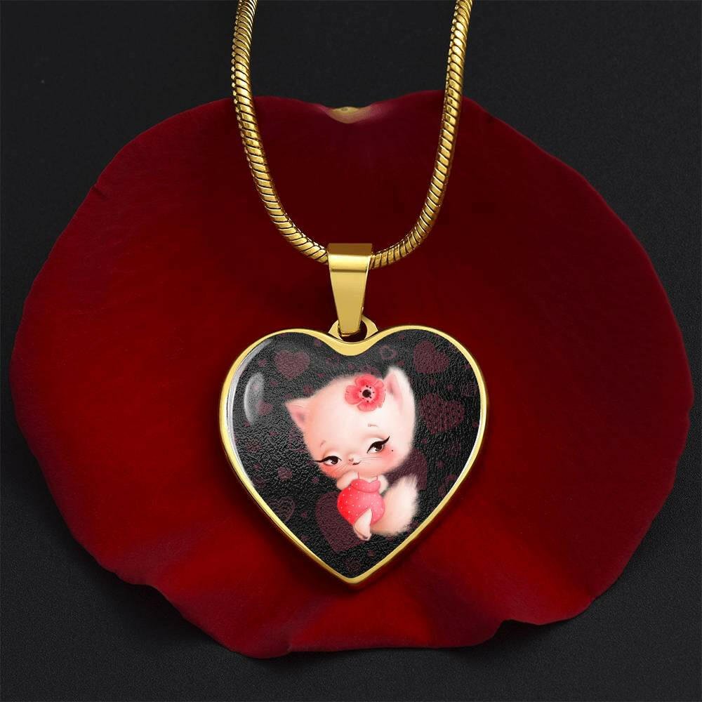 Fuzzy Kitty Necklace - Jewelry - Epileptic Al’s Shop