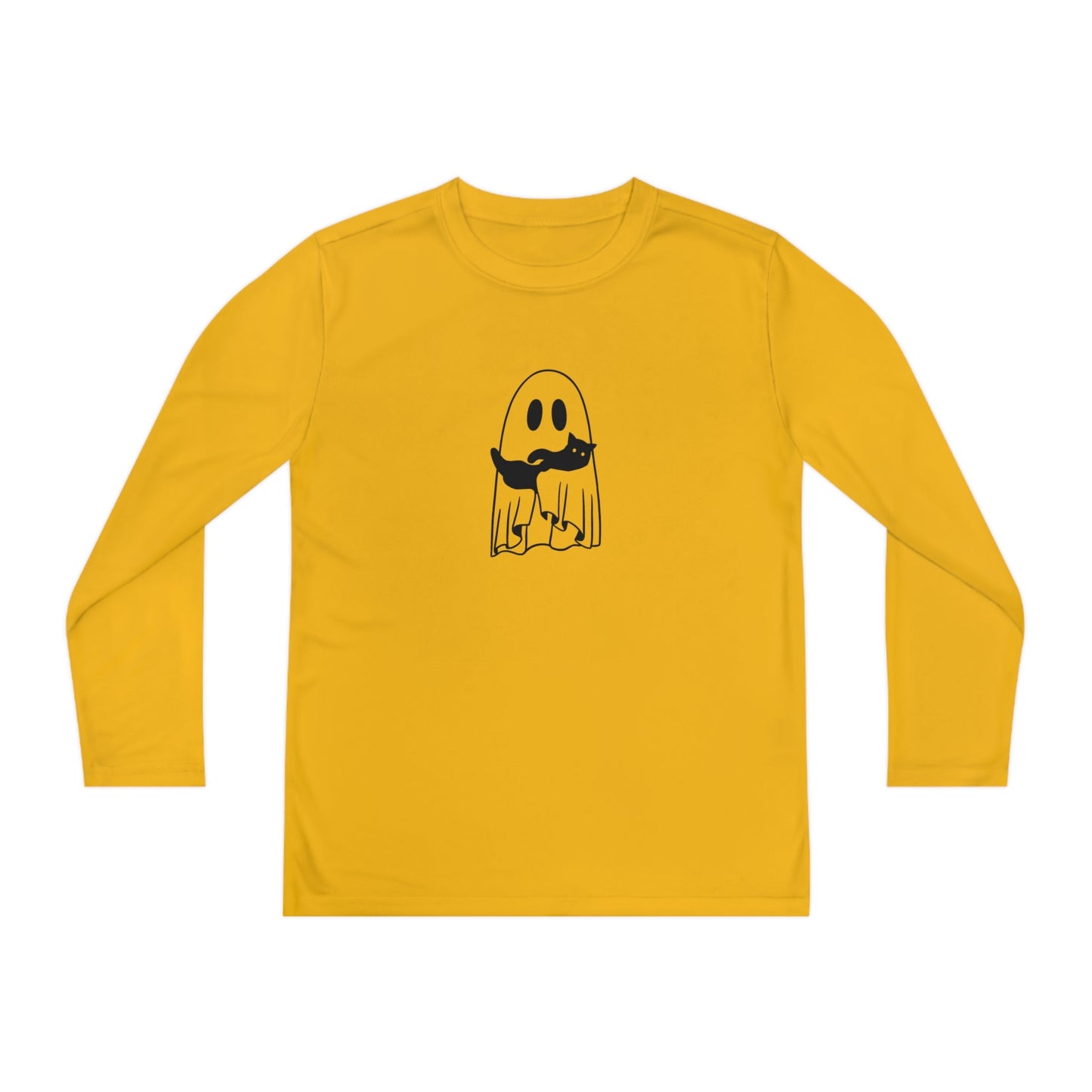 Ghost & Kitty Youth Long Sleeve Competitor Tee - Kids clothes - Epileptic Al’s Shop