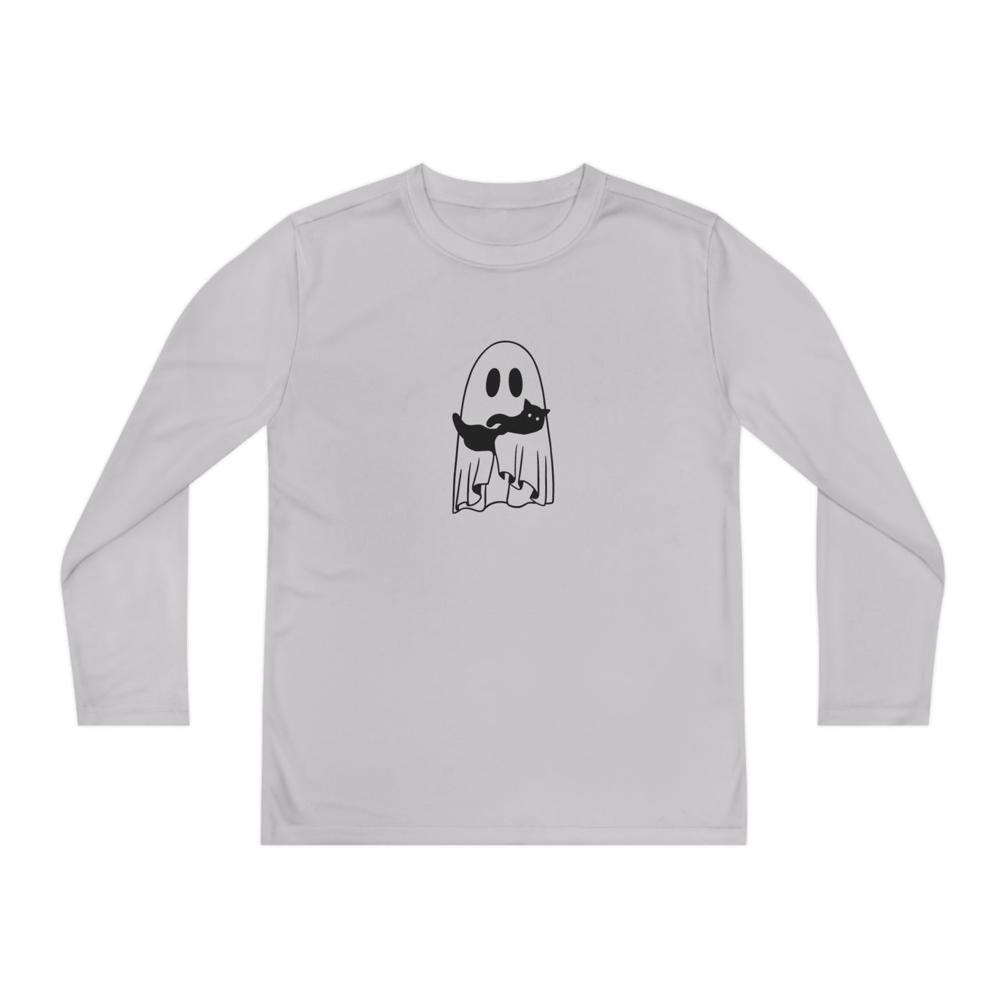 Ghost & Kitty Youth Long Sleeve Competitor Tee - Kids clothes - Epileptic Al’s Shop